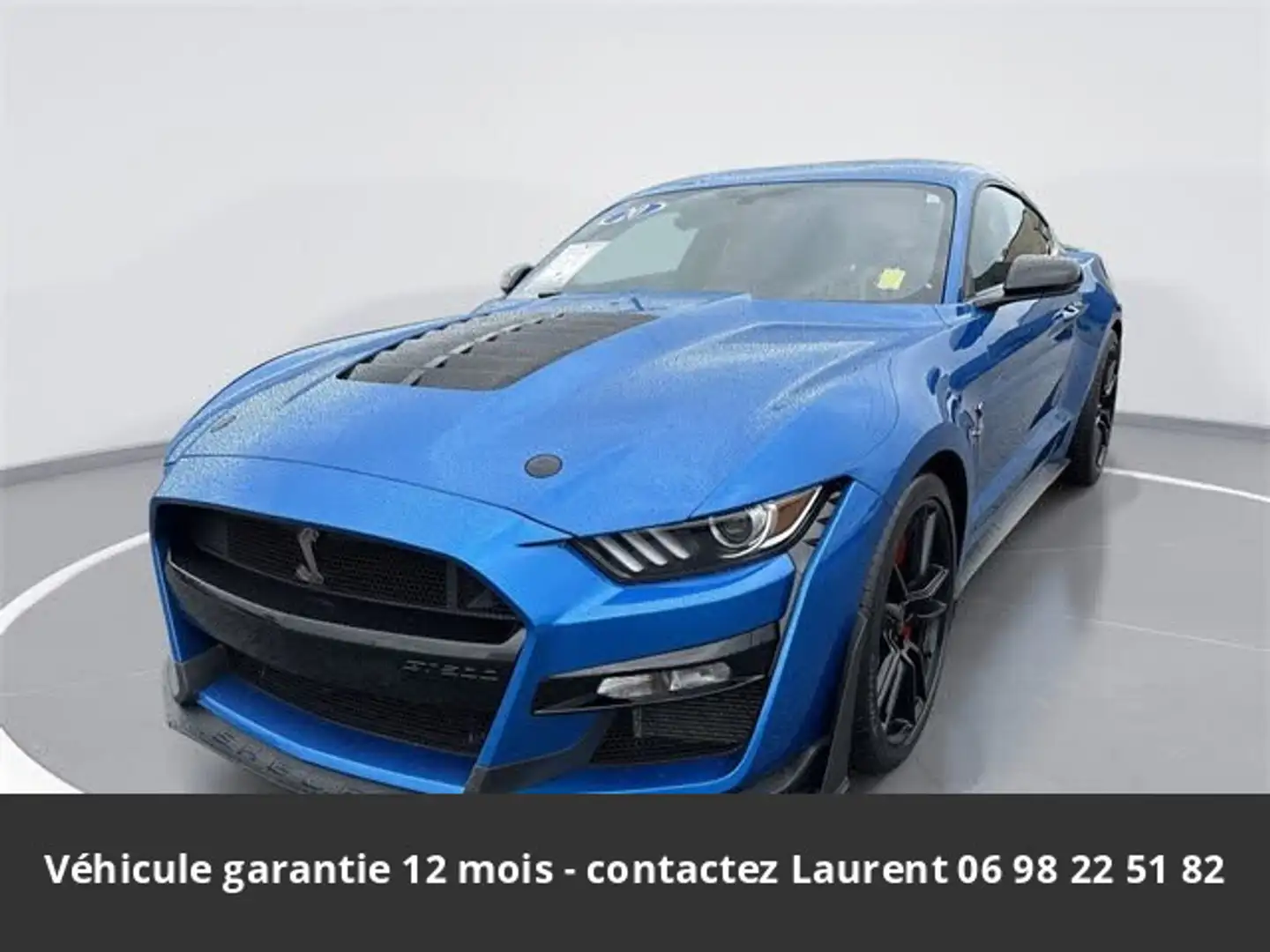 Ford Mustang Shelby GT500 760 Hors homologation 4500e Bleu - 1