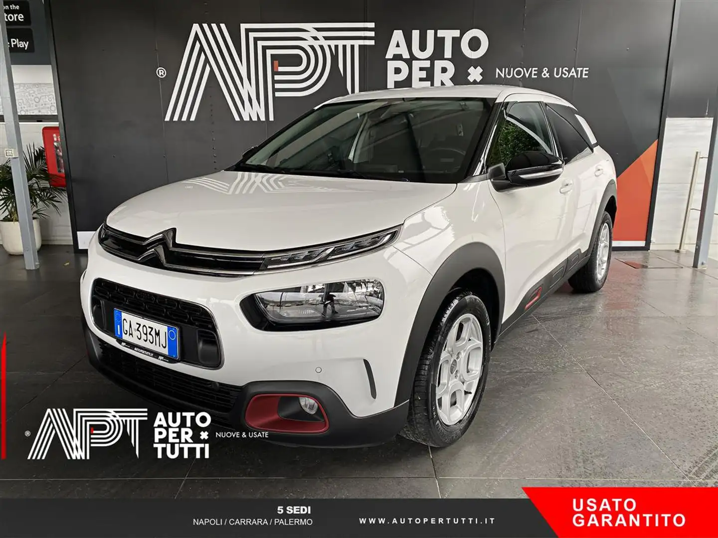 Citroen C4 Cactus C4 Cactus 1.2 puretech Shine s&s 110cv my19 Bianco - 1