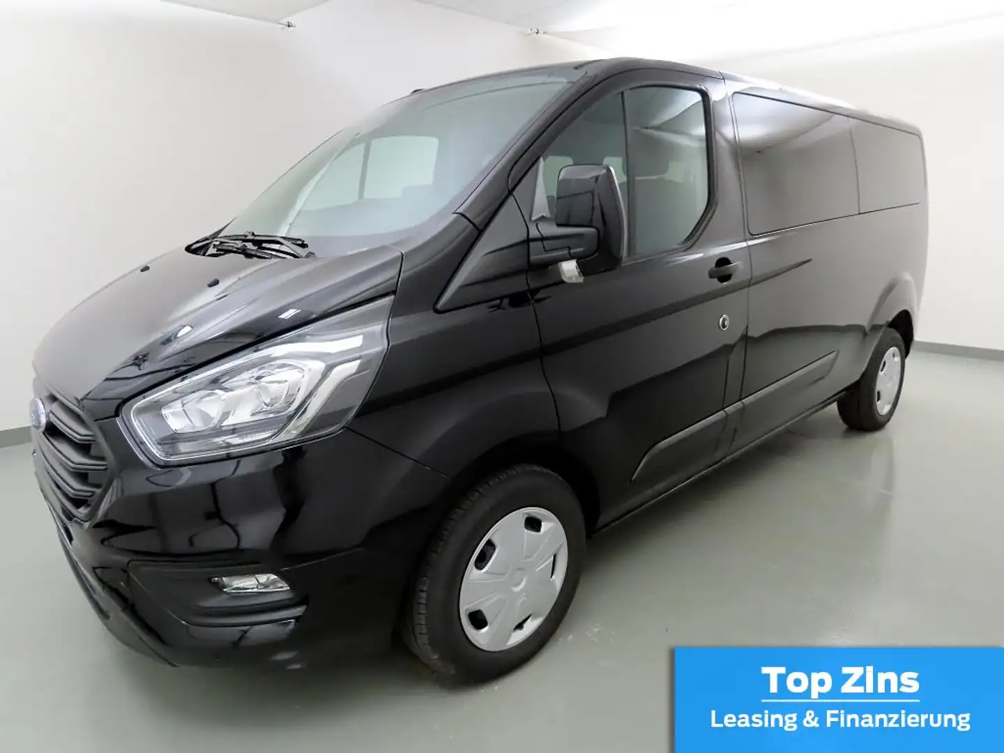 Ford Transit Custom 2.0 320 L2 Trend StandHZ+Kamera Fekete - 2