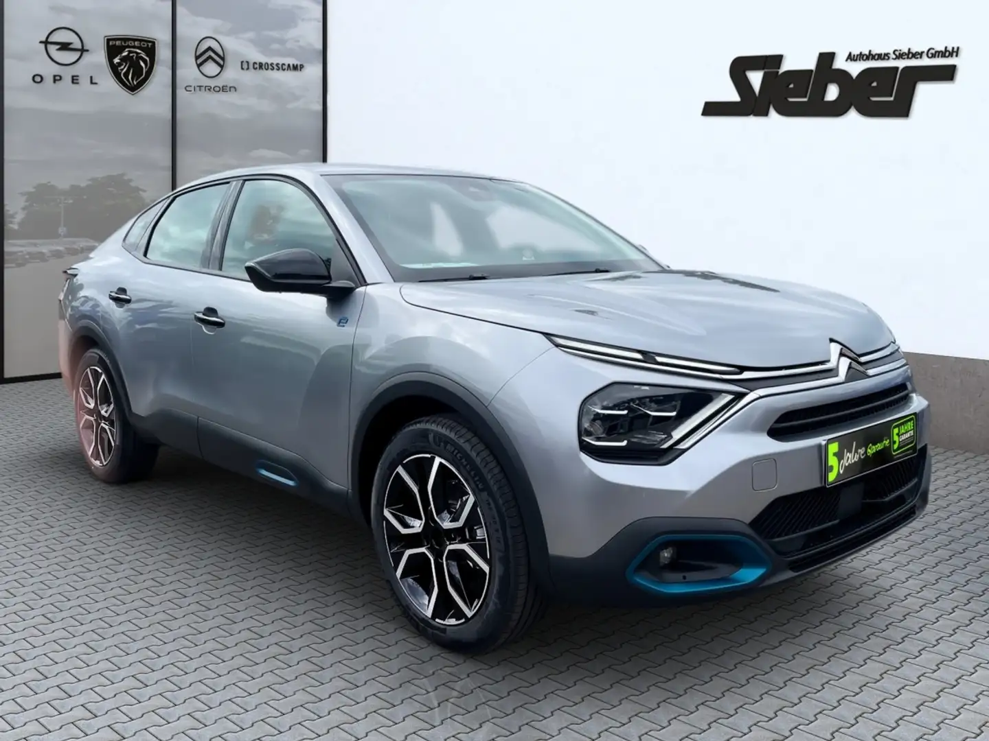 Citroen C4 X Elektromotor e-Feel SpurH LM LED KlimaA Šedá - 2
