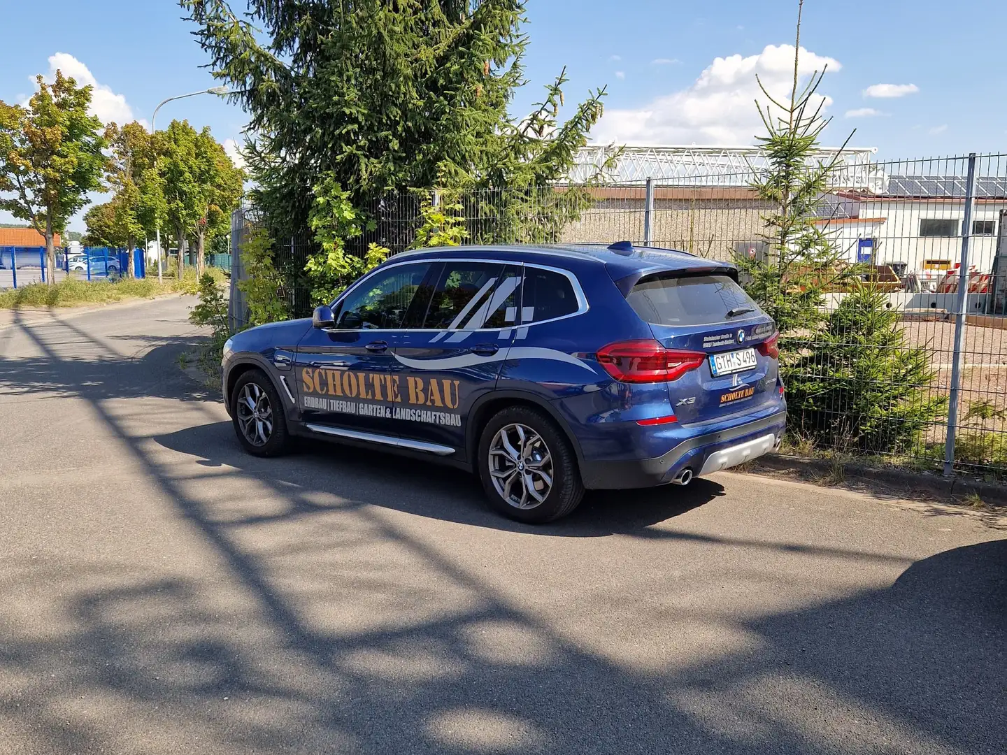 BMW X3 X3 xDrive30e Aut. xLine Blau - 2