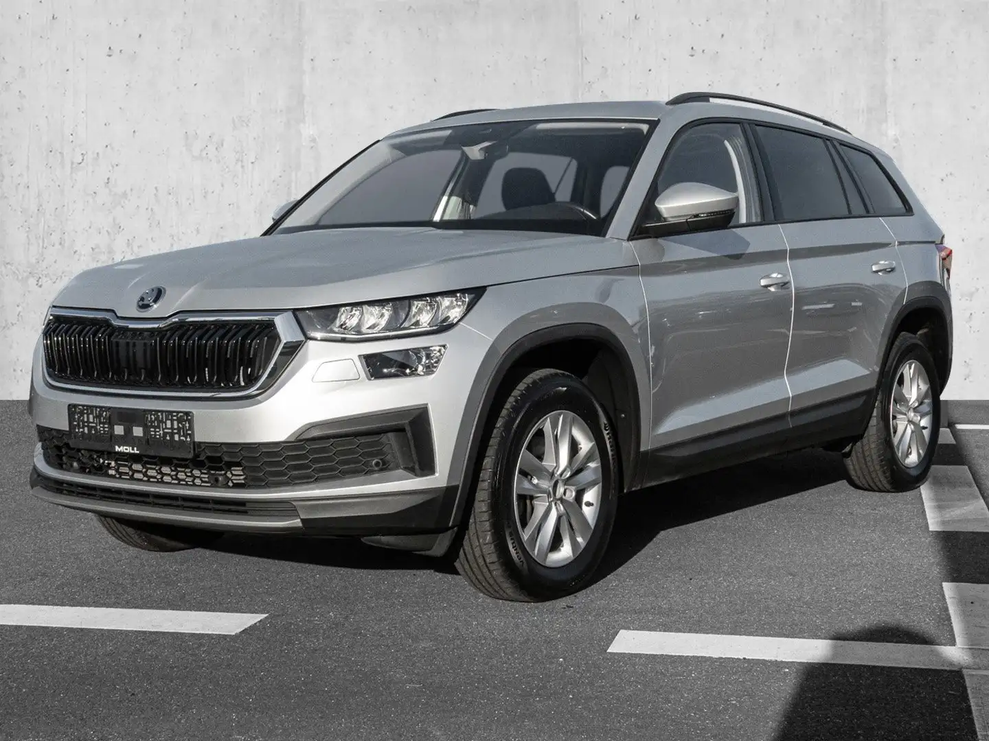 Skoda Kodiaq 2.0 TDI DSG Ambition ACC AHK AUT KAM LED Argent - 2
