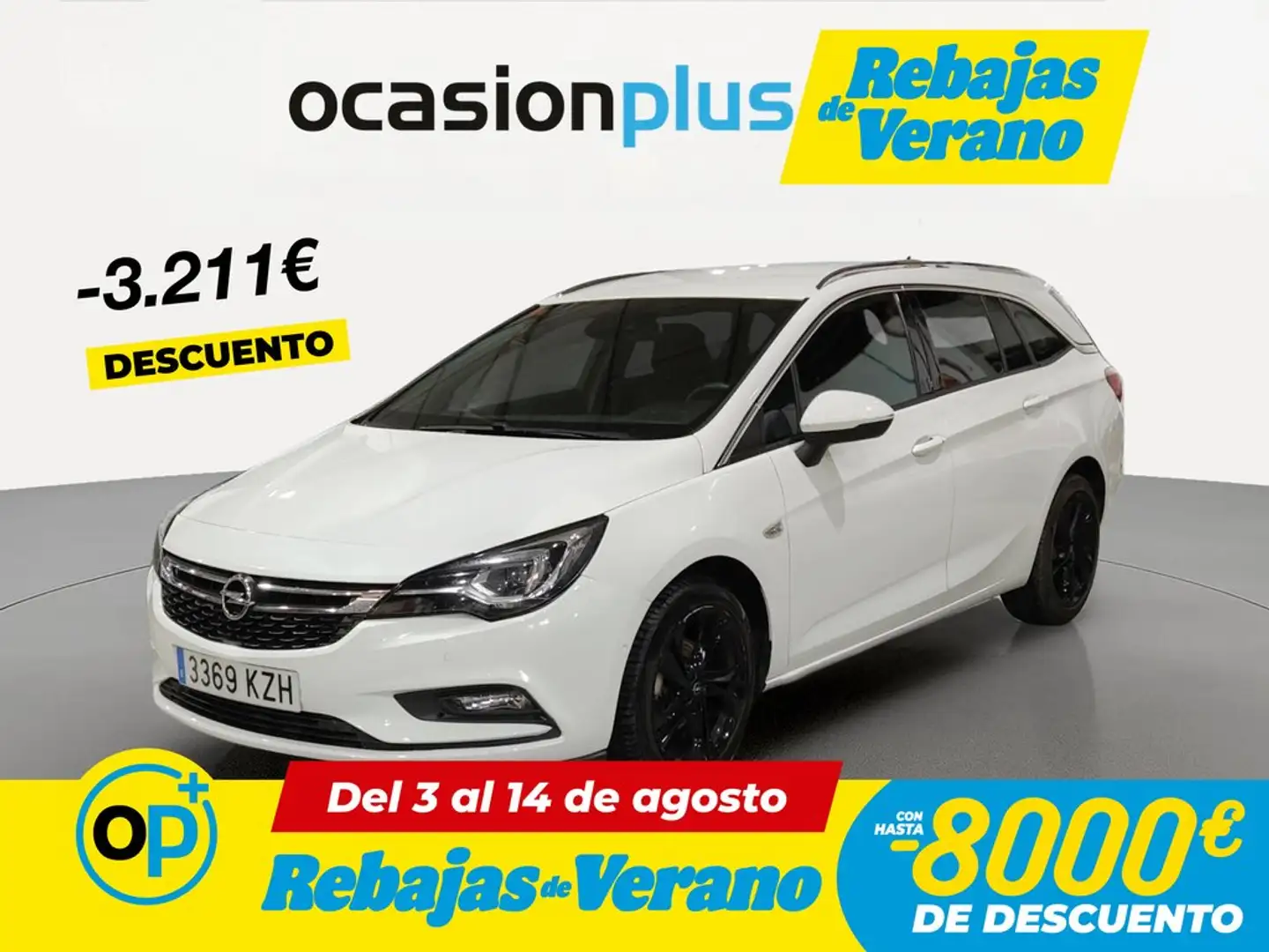 Opel Astra ST 1.4T Dynamic 150 Blanco - 1