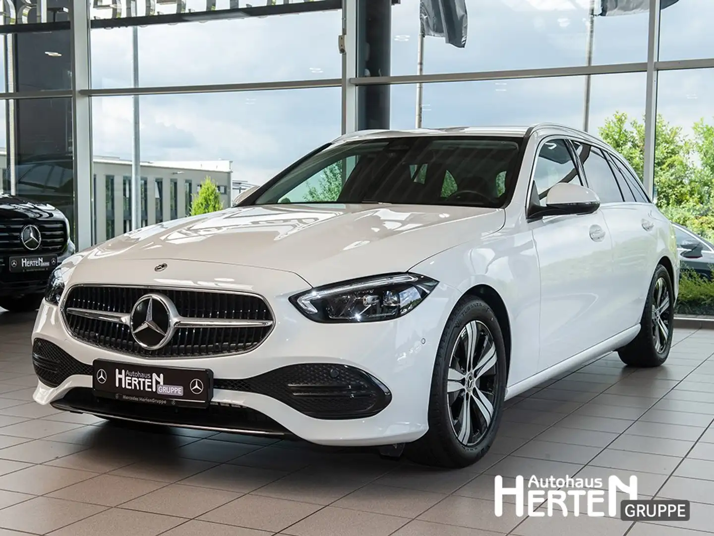 Mercedes-Benz C 180 T+AVANTGARDE+AHK+WINTER-P.+KAMERA+LED Weiß - 1