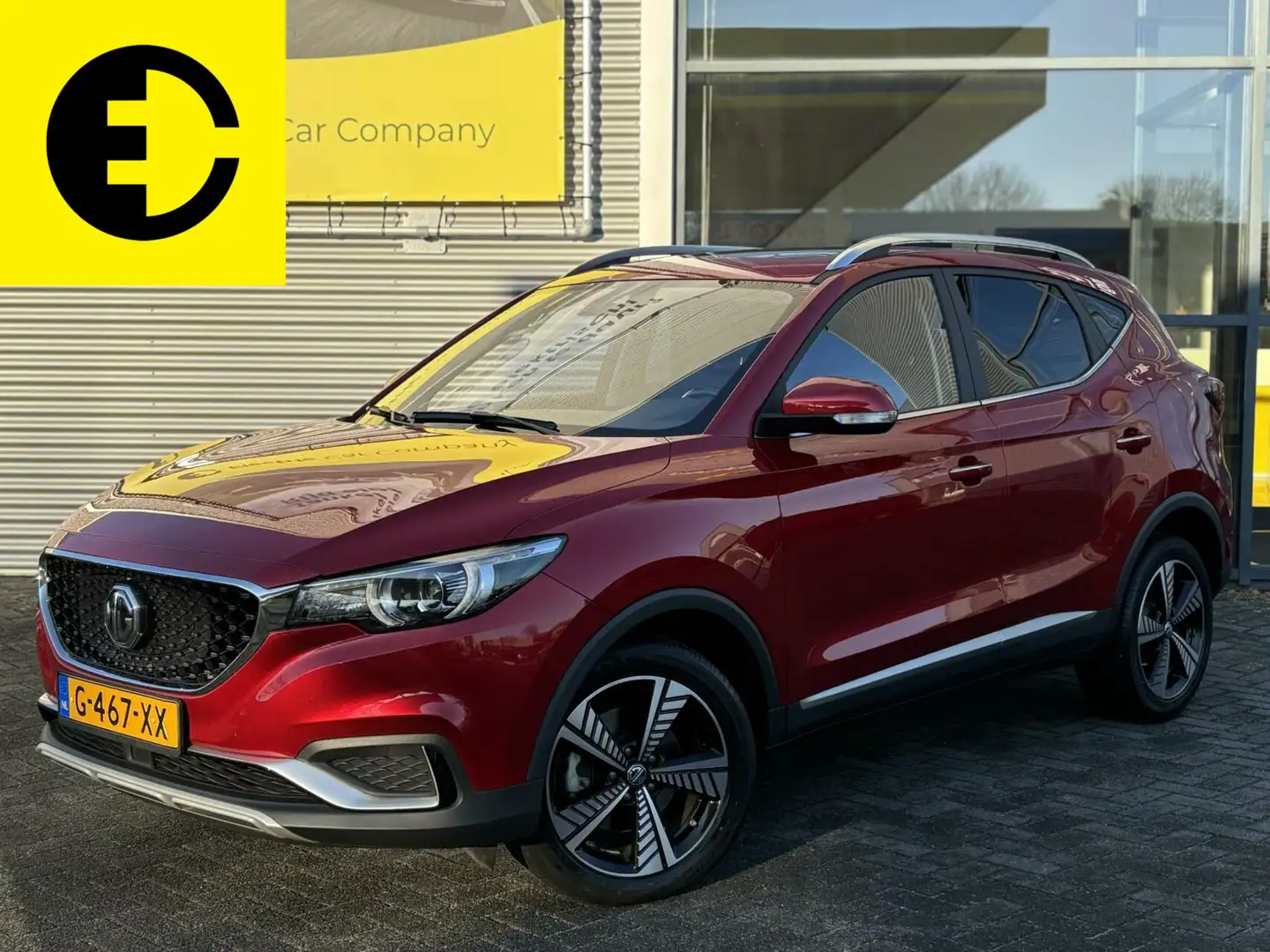 MG ZS EV Luxury 45 kWh | Pano | CarPlay | stoelverwarmin Rood - 1