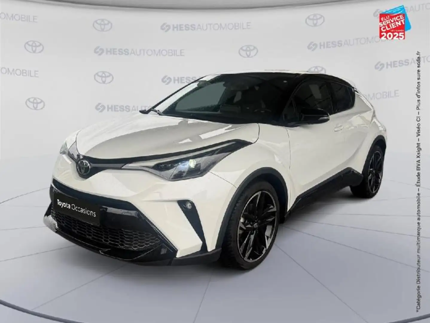 Toyota C-HR 184h GR-Sport 2WD E-CVT MY22 Weiß - 1