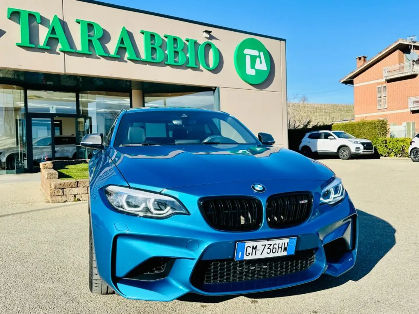 BMW M2 DKG *KM 48.000* TETTO+PELLE+FULL LED+ANTIF Blu/Azzurro - 2