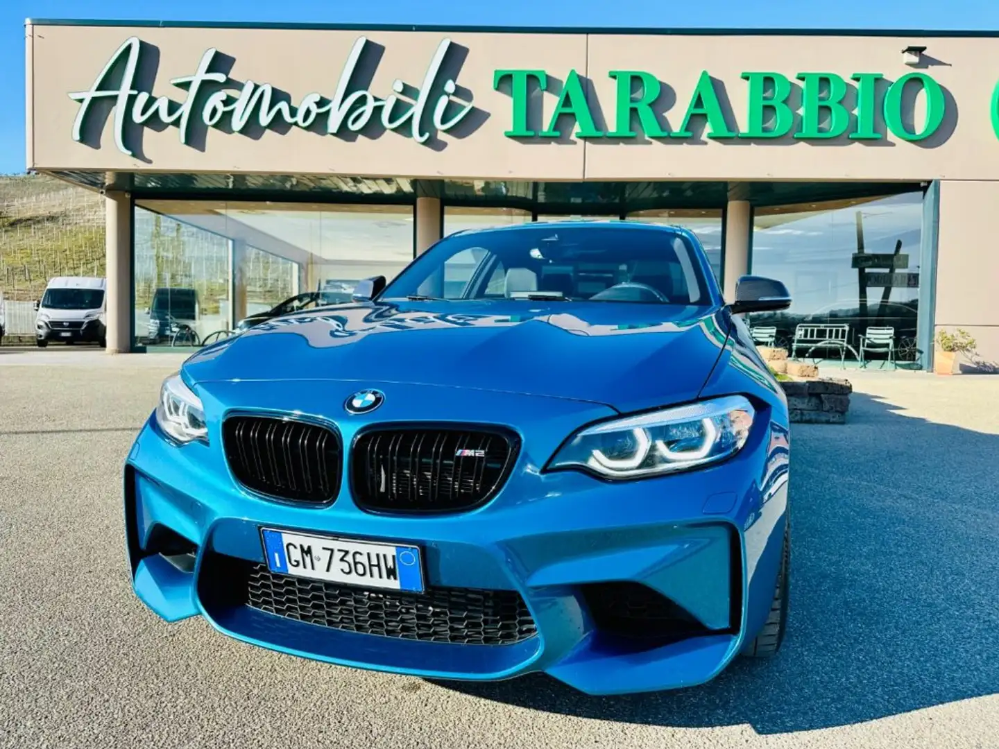 BMW M2 DKG *KM 48.000* TETTO+PELLE+FULL LED+ANTIF Blu/Azzurro - 1