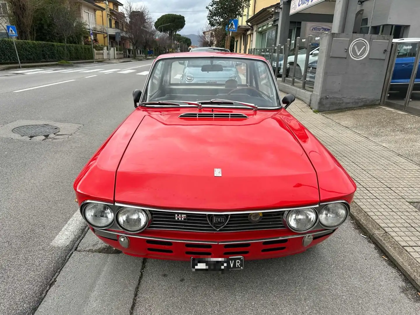 Lancia Fulvia 1.6 HF Targhe originali Targa ORO Rosso - 2