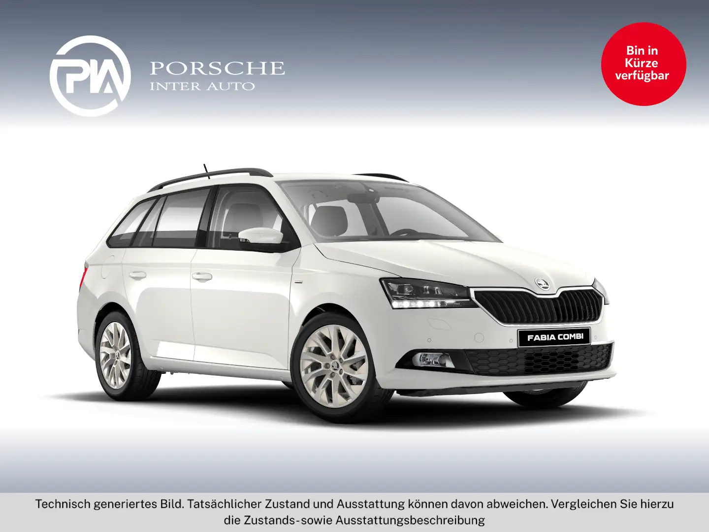 Skoda Fabia Clever TSI Weiß - 1