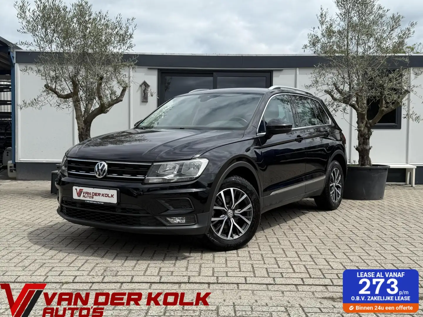 Volkswagen Tiguan 1.4 TSI Comfortline CarPlay Navi Cruise Climate St Zwart - 1
