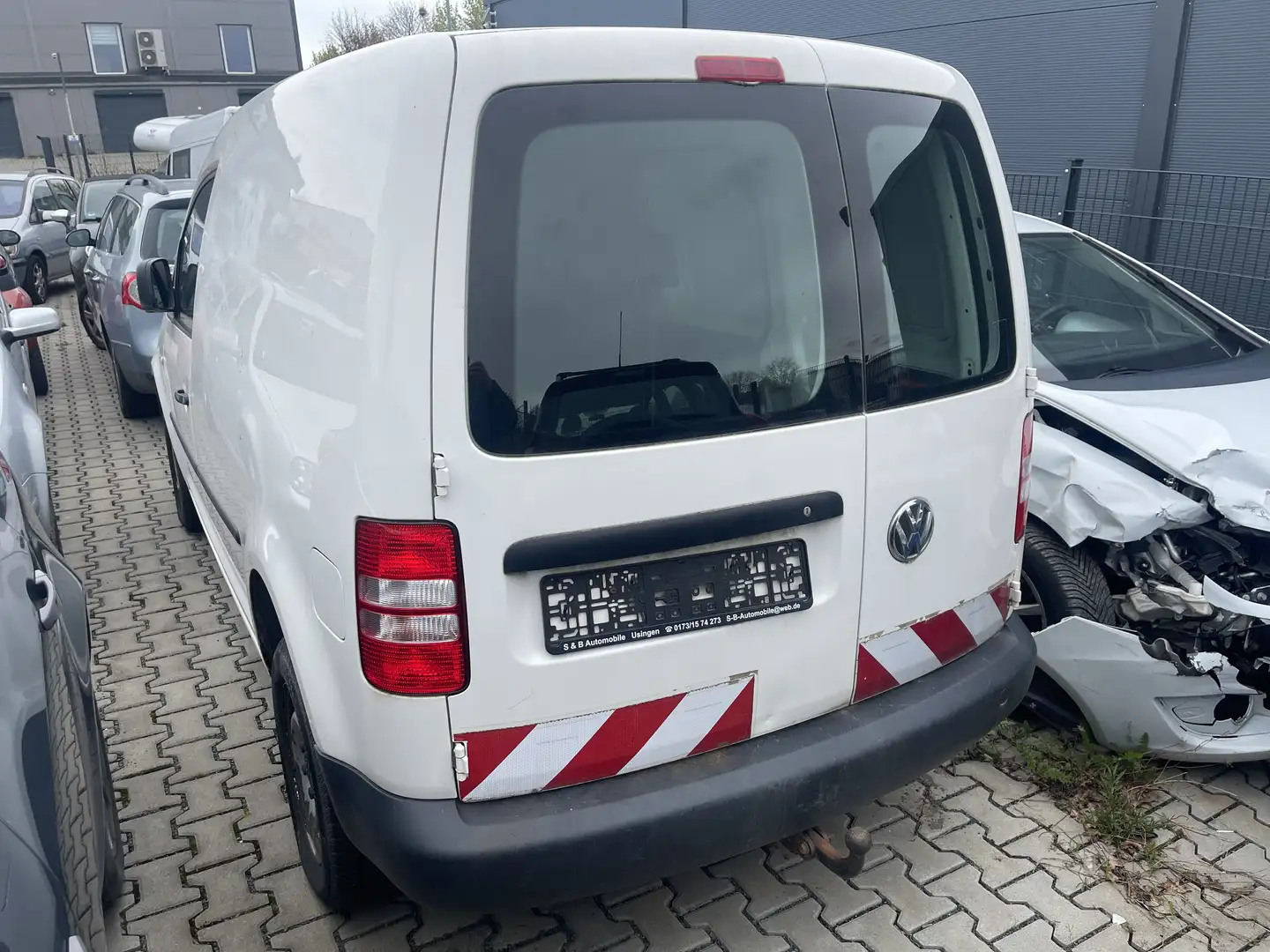 Volkswagen Caddy 2.0 TDI (5-Si.) 4MOTION tüv neu MWst Weiß - 2