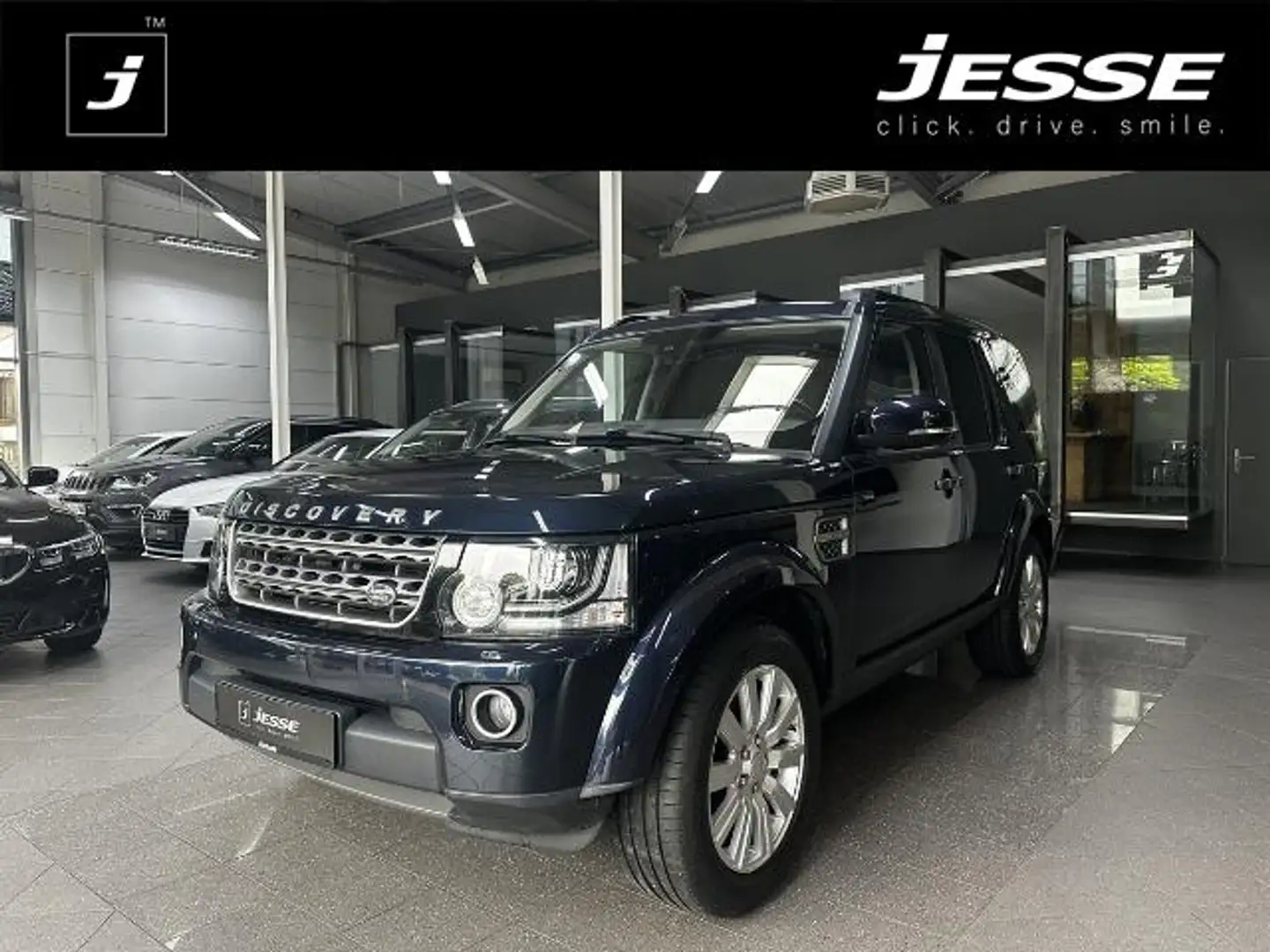 Land Rover Discovery 4 3.0 TDV6 S Bi-Xenon Navi Meridian AHK 1.Hand Albastru - 1