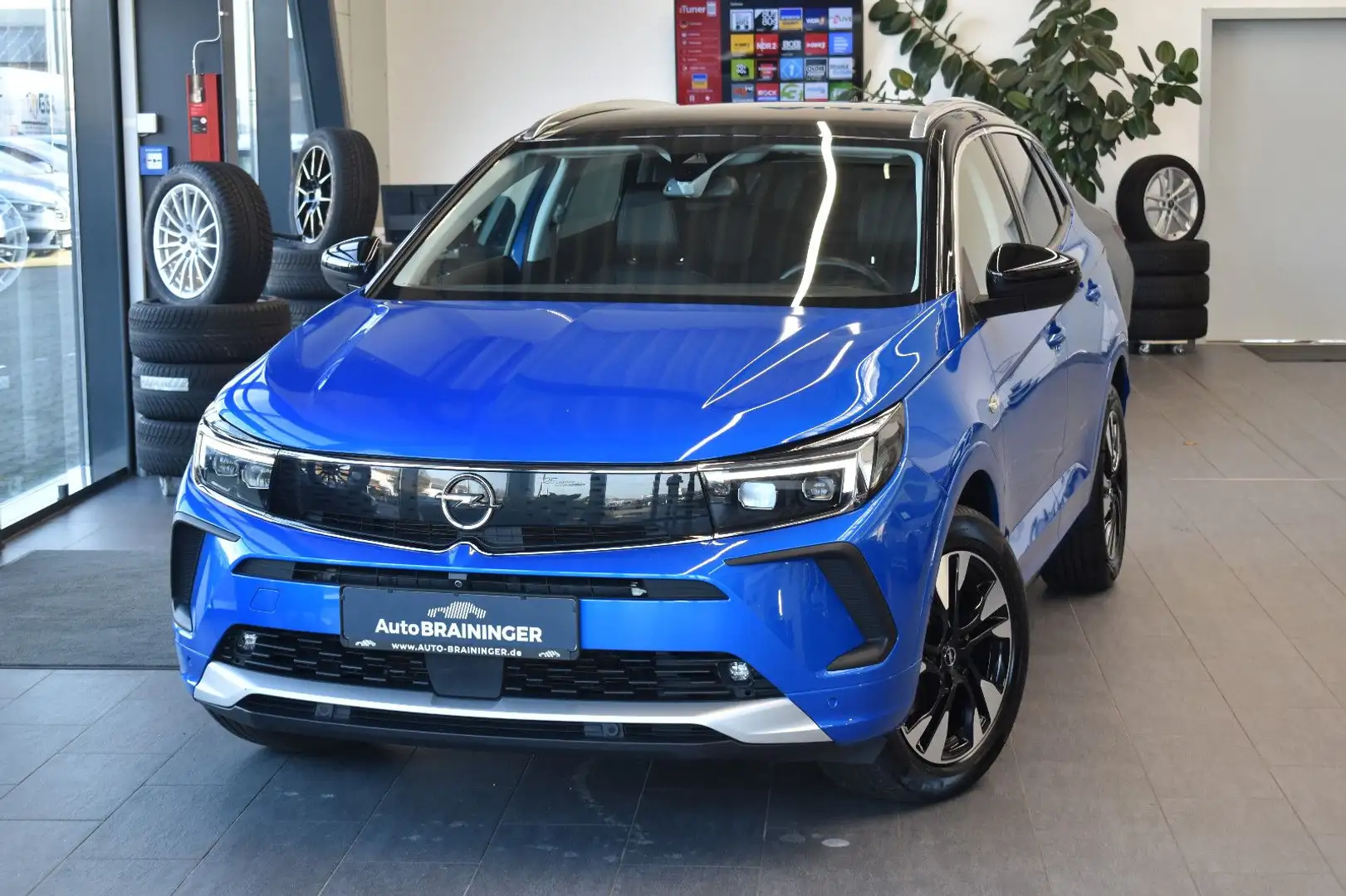 Opel Grandland X 1.5 Ultimate Aut. LED~PurePanel~360° Blau - 1