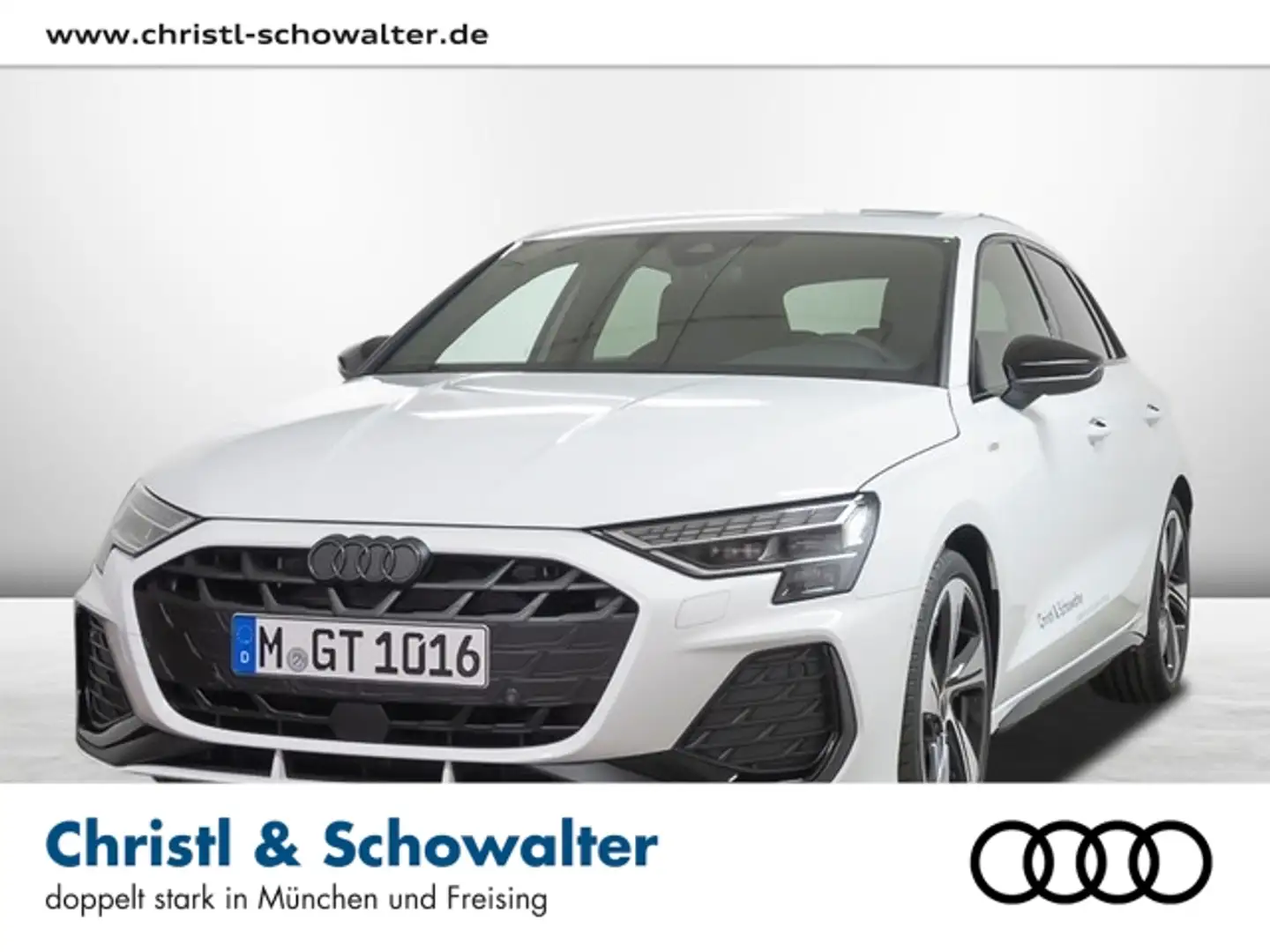 Audi A3 Sportback 35 TFSI S-tronic S line MATRIX NAVI Weiß - 1