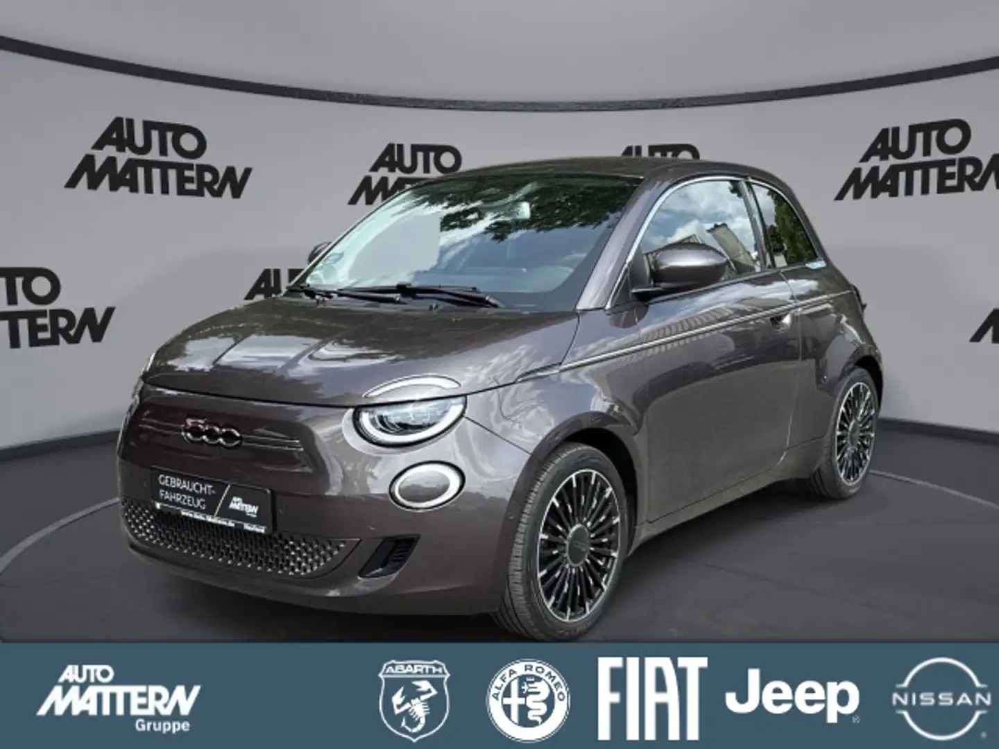 Fiat 500e ICON Klimaaut.|Kamera|NAV|LED|SHZ|CarPlay|1 Grau - 1
