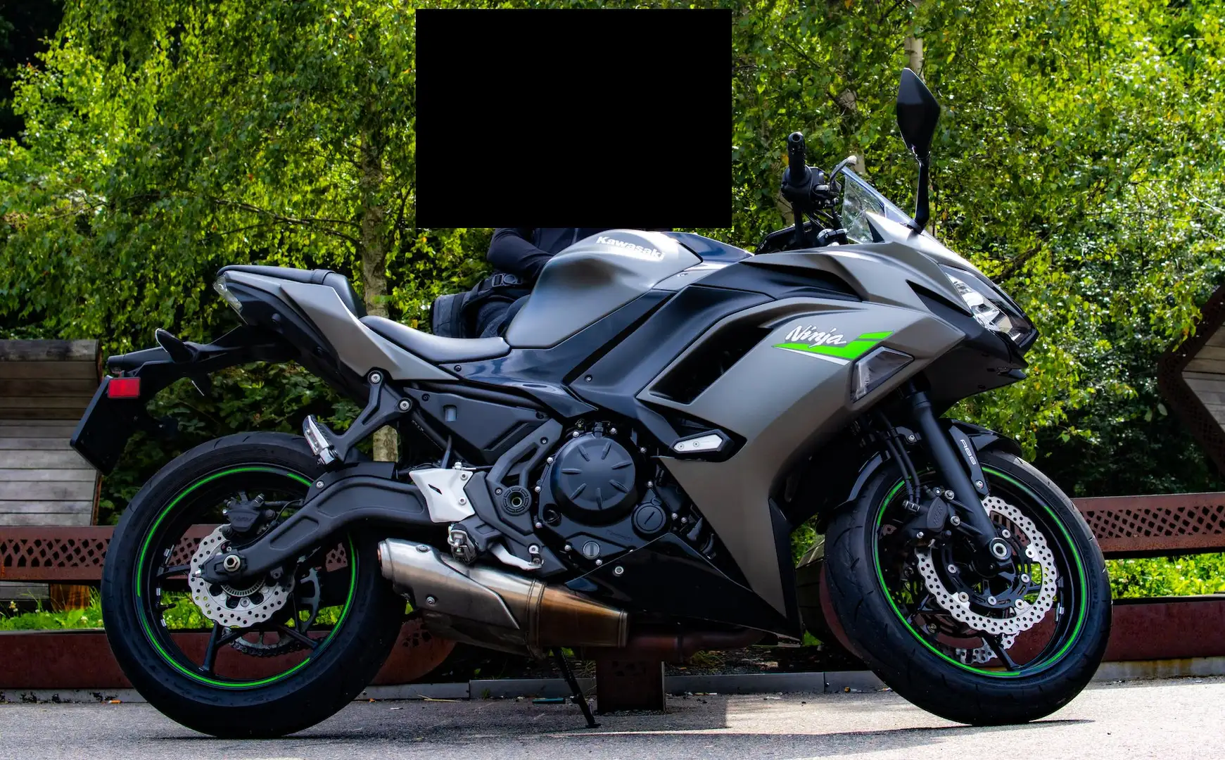 Kawasaki Ninja 650 Zwart - 1
