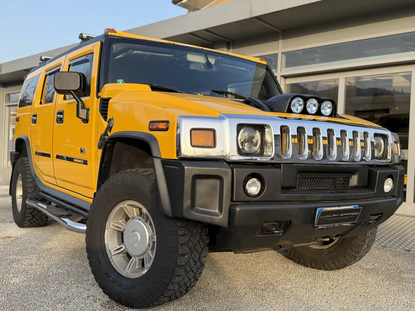 HUMMER H2 H2 6.0 V8 Luxury auto/All supercharge Amarillo - 1