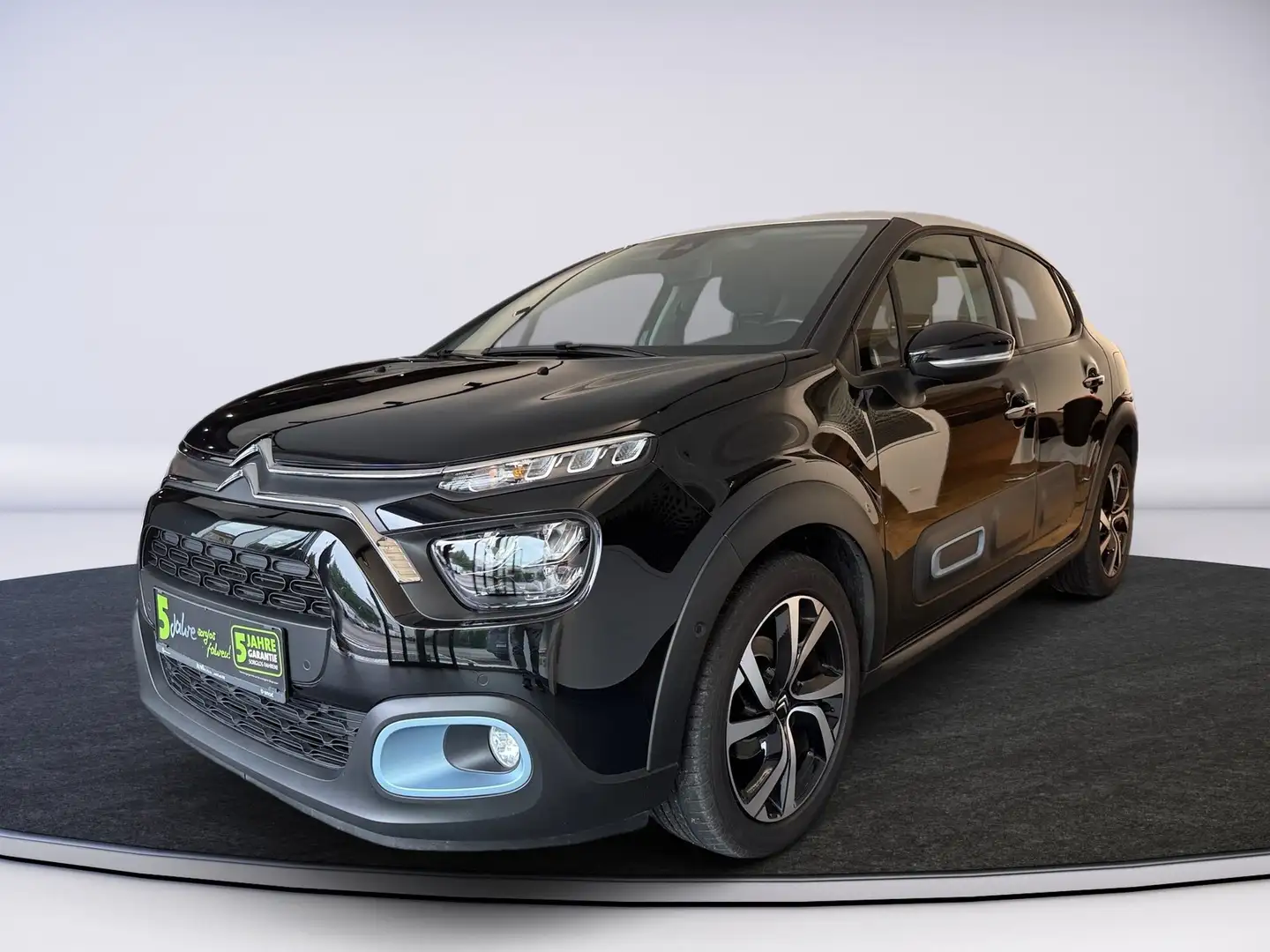 Citroen C3 PureTech 110 S&S EAT6 Elle Navi Kamera Sitzh. Noir - 2