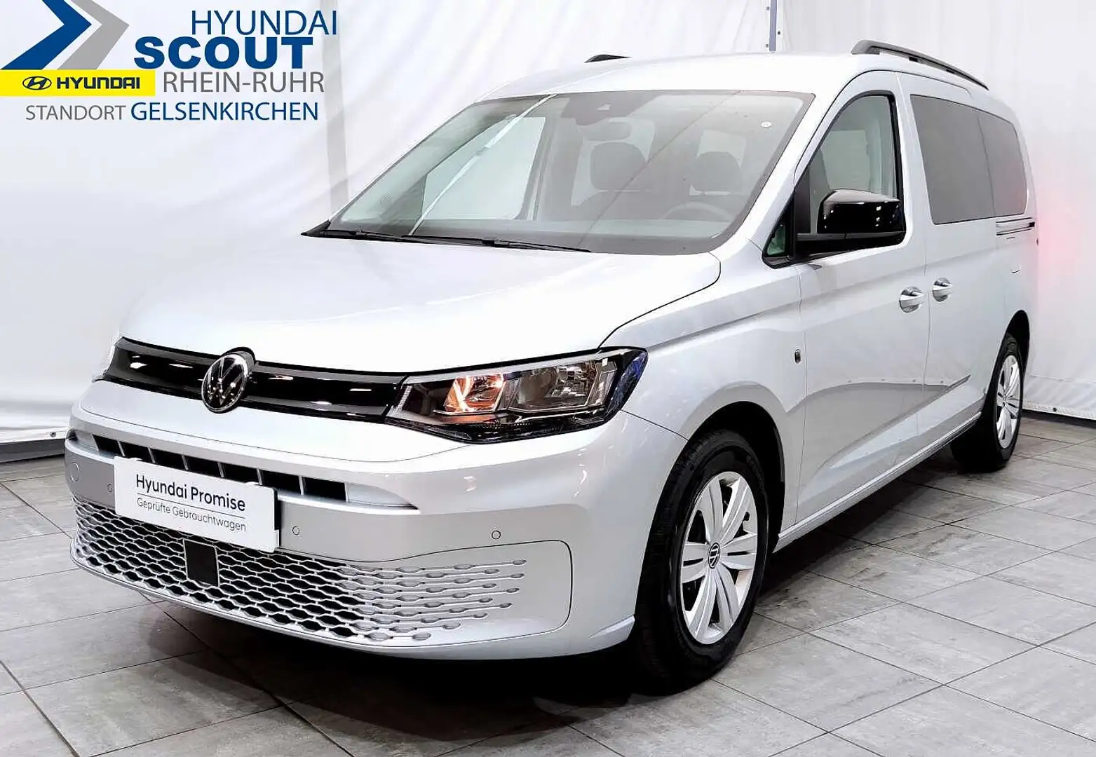 Volkswagen Caddy Maxi Origin 1.5 TSI DSG 7-Sitzer *5 J.* PDC Argent - 1