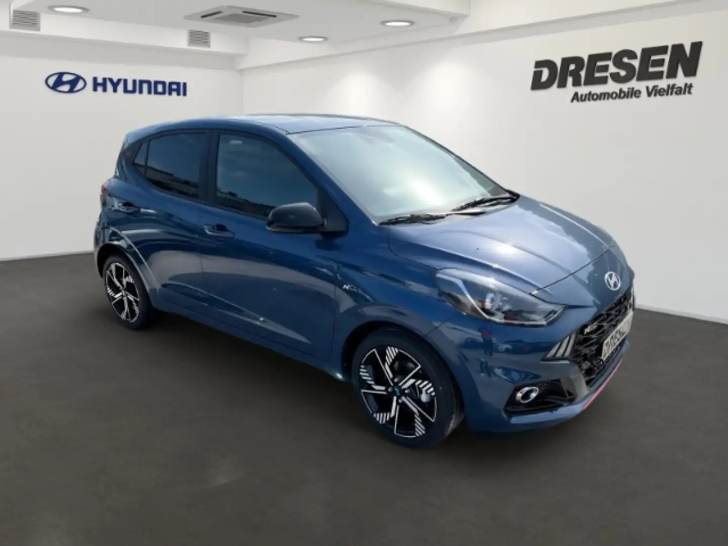 Hyundai i10 N Line+Navi+Klimaautomatik+DAB+Sitzheizung Bleu - 2