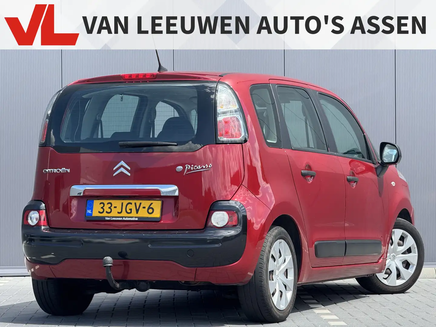 Citroen C3 Picasso 1.6 VTi Aura | Airco | Trekhaak | Cruise Rood - 2