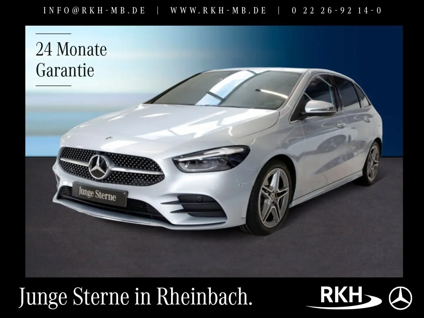 Mercedes-Benz B 200 B 200 AMG/Navi/Distronic/Multibeam/360°/AHK/ LED Argintiu - 1