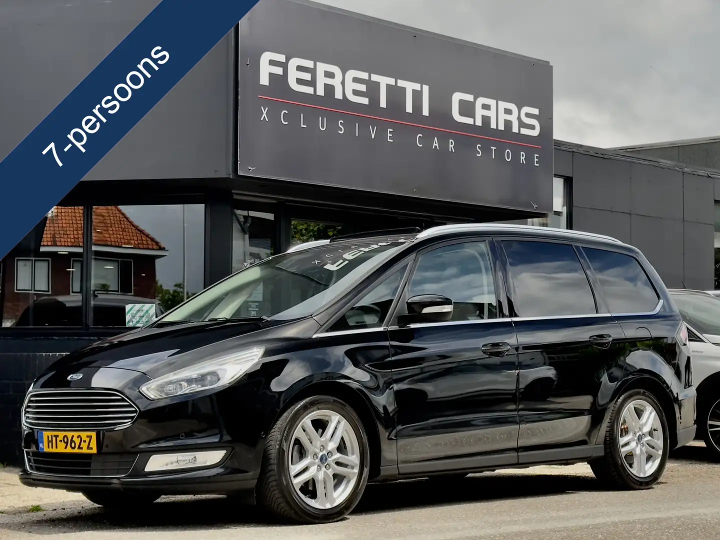 Ford Galaxy 2.0 TDCi AWD AUT6 TITANIUM 180PK 7PERS PANODAK LED Zwart - 1