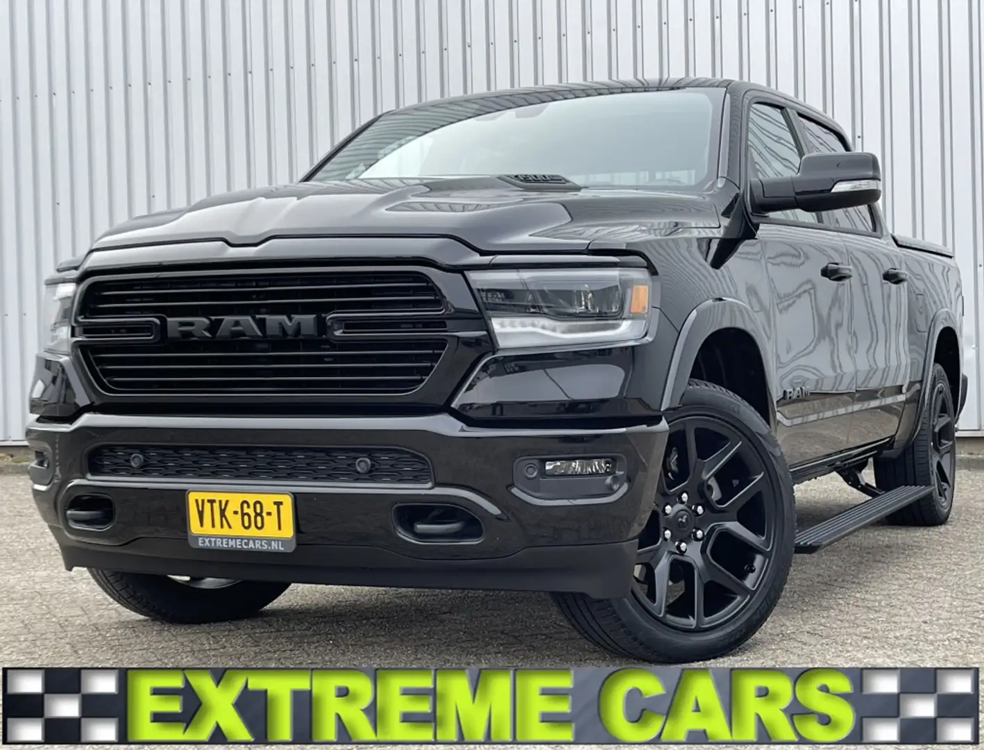 Dodge RAM 1500 pick up 4x4 Crew Cab Laramie Night Luchtverin Zwart - 1