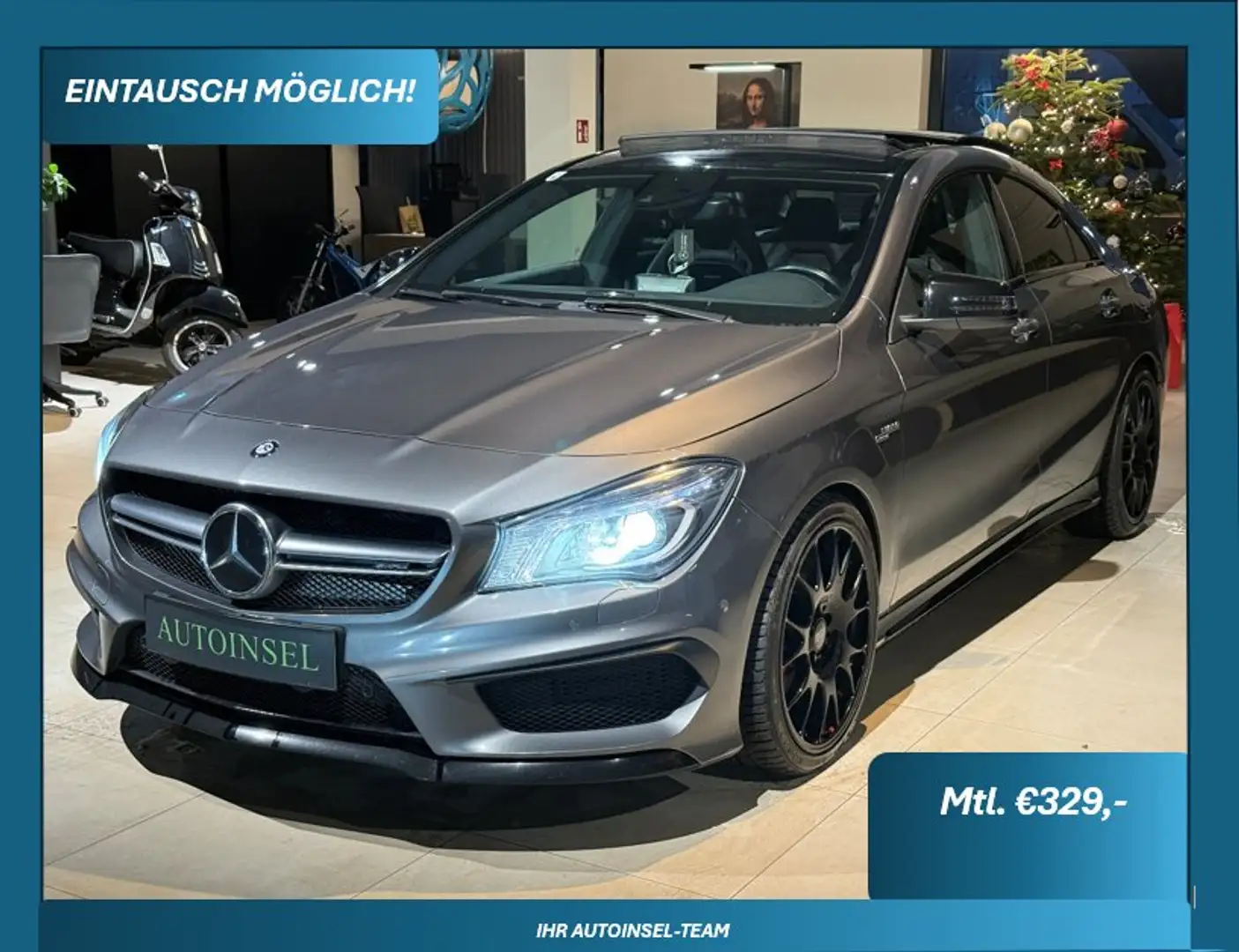 Mercedes-Benz CLA 45 AMG CLA 45 AMG 4Matic Panorama+Sportsitze+Harman Grau - 1