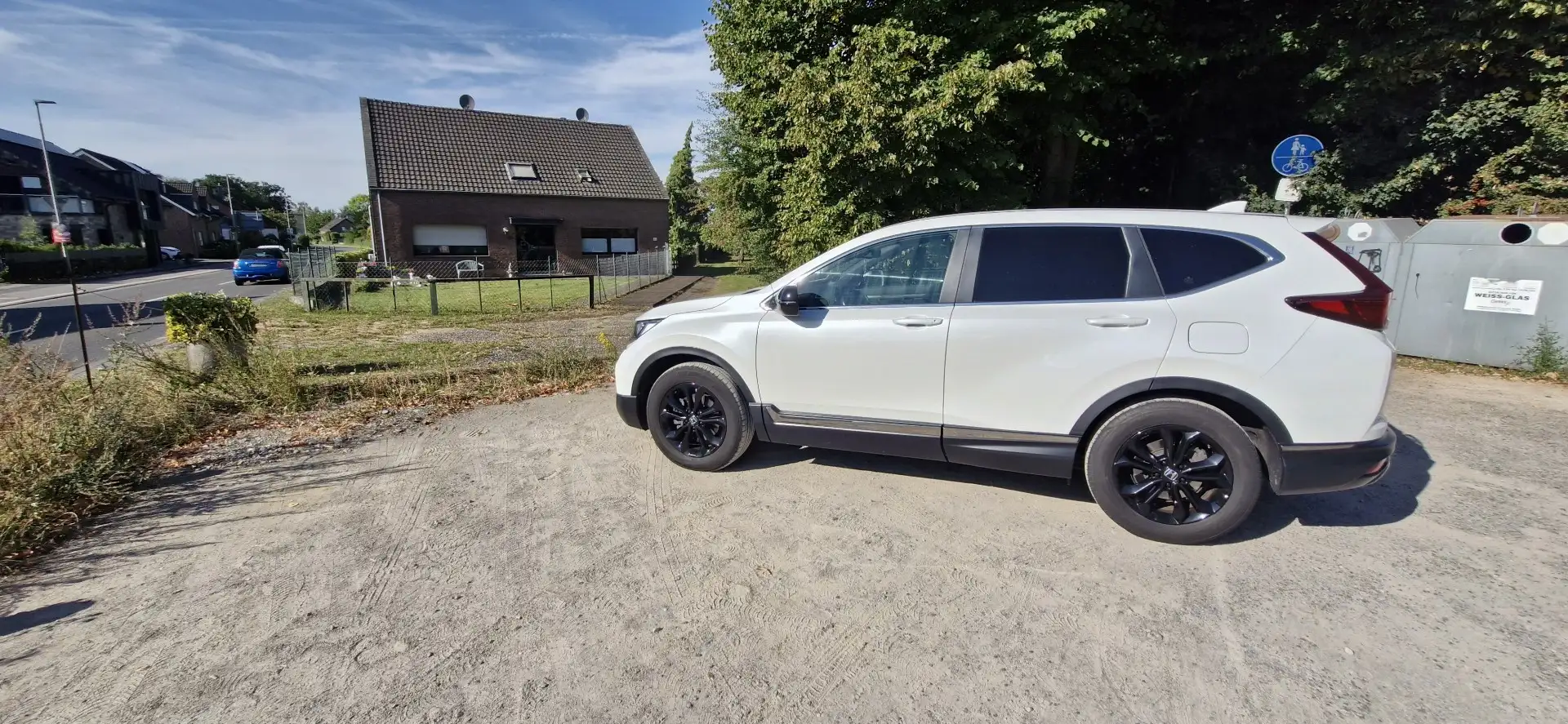 Honda CR-V 2.0 i-MMD HYBRID 2WD Sport Line Blanc - 1
