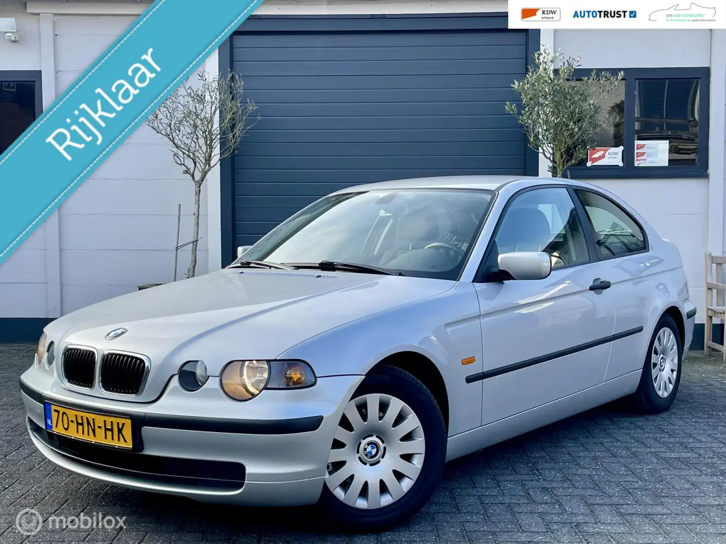 BMW 316 3-serie Compact 316ti|RIJKLAAR|NIEUWSTAAT|2EIG|NAP Gris - 1