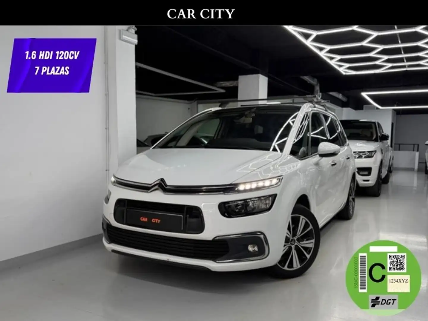 Citroen C4 Grand Picasso 1.6BlueHDI S&S Feel 120 Blanco - 1