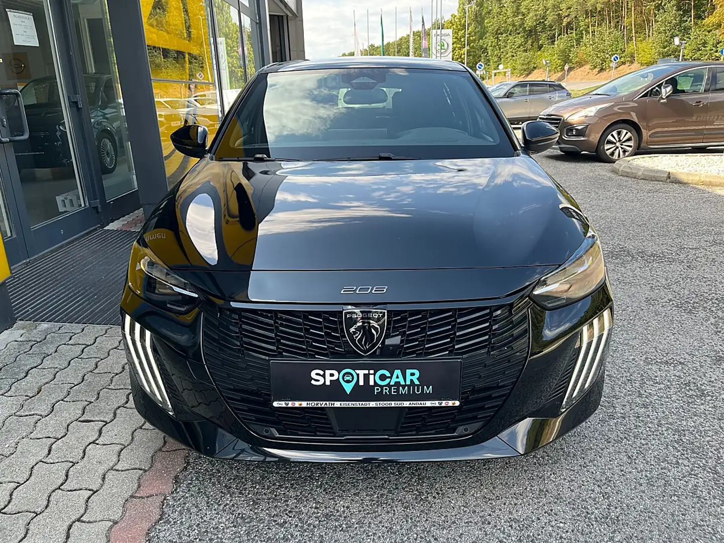 Peugeot 208 Hybrid 110 e-DCS6 GT!VOLLAUSST!TOP ANGEBOT! Schwarz - 2