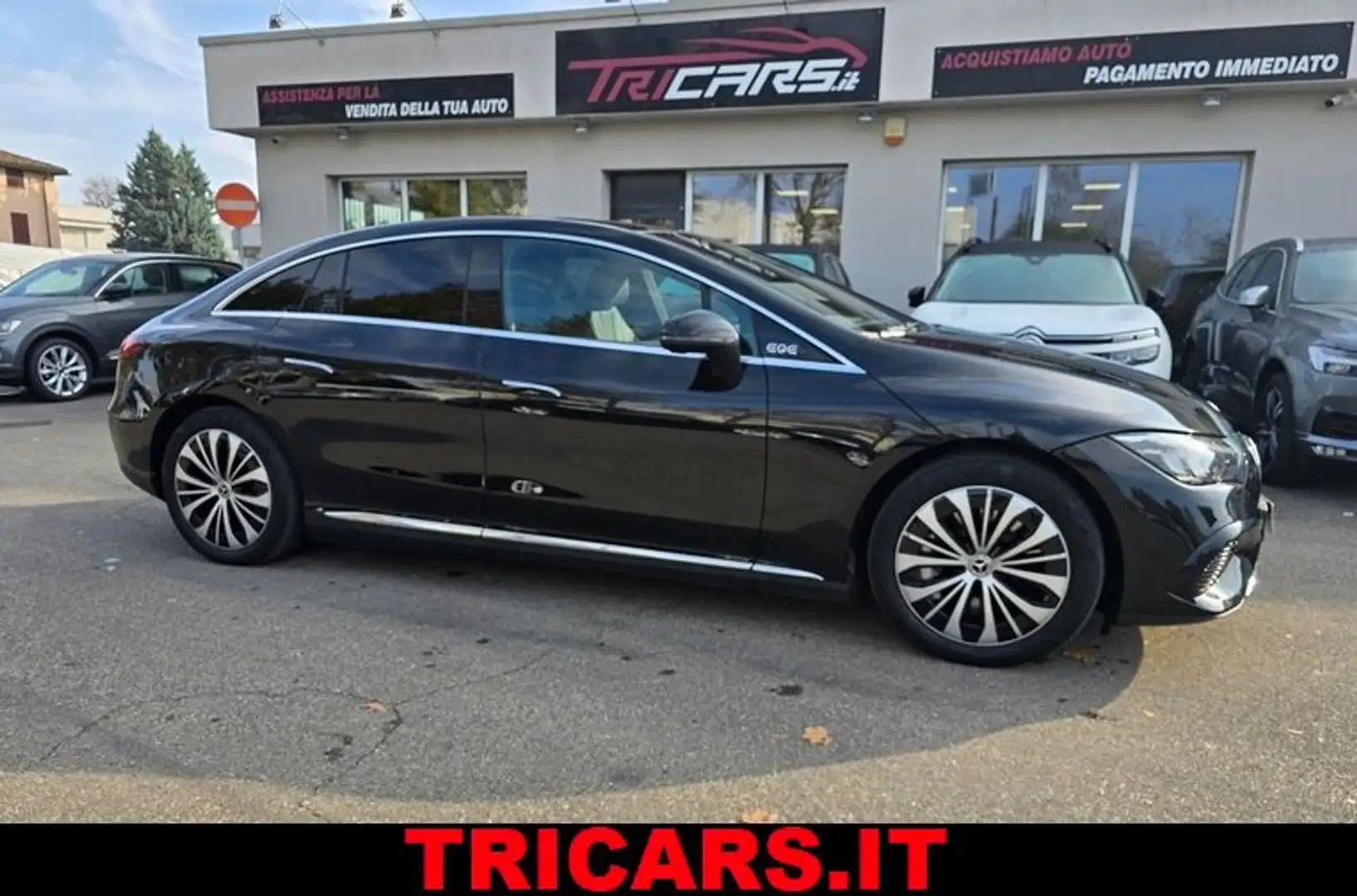 Mercedes-Benz EQE 350 350+ Advanced UNICO PROPRIETARIO 700 KM AUTONOMIA Nero - 1