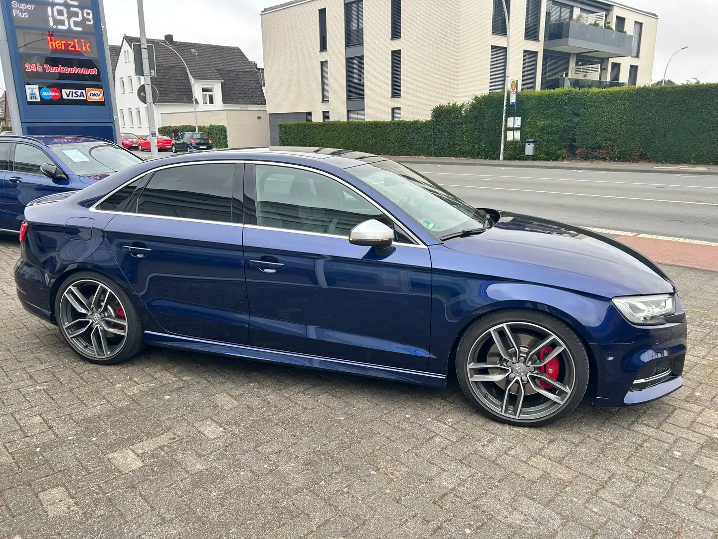 Audi S3 2.0 TFSI quattro auf 313 KW ABGASTURBOLADER Синій - 2