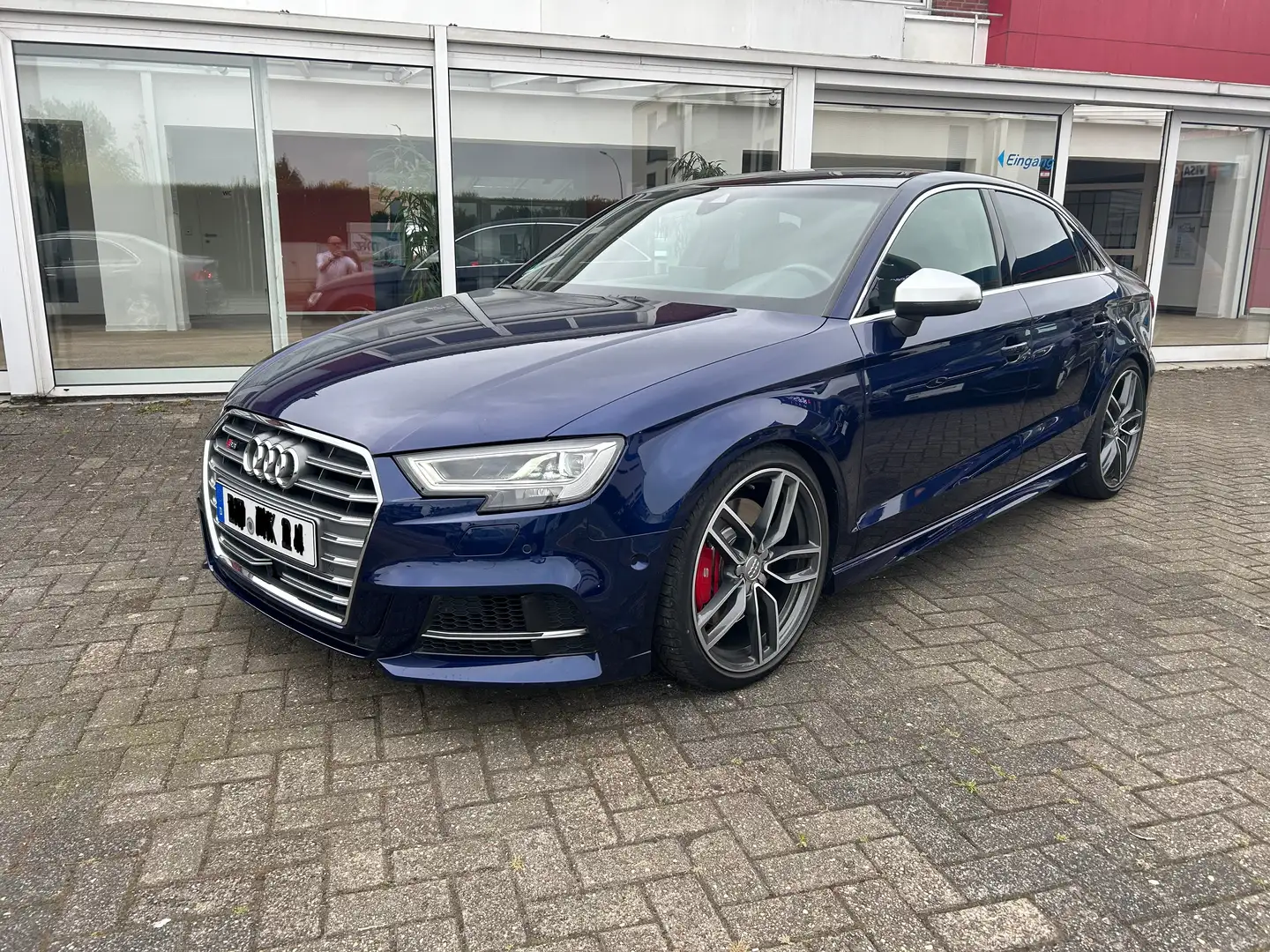 Audi S3 2.0 TFSI quattro auf 313 KW ABGASTURBOLADER Синій - 1