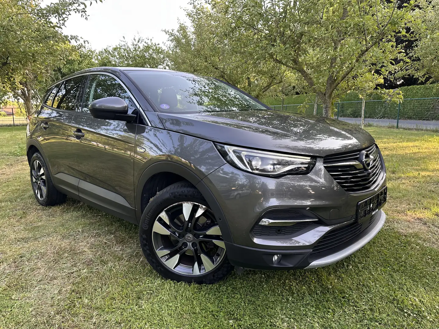 Opel Grandland X 1.2 Turbo ECOTEC Edition Gris - 2