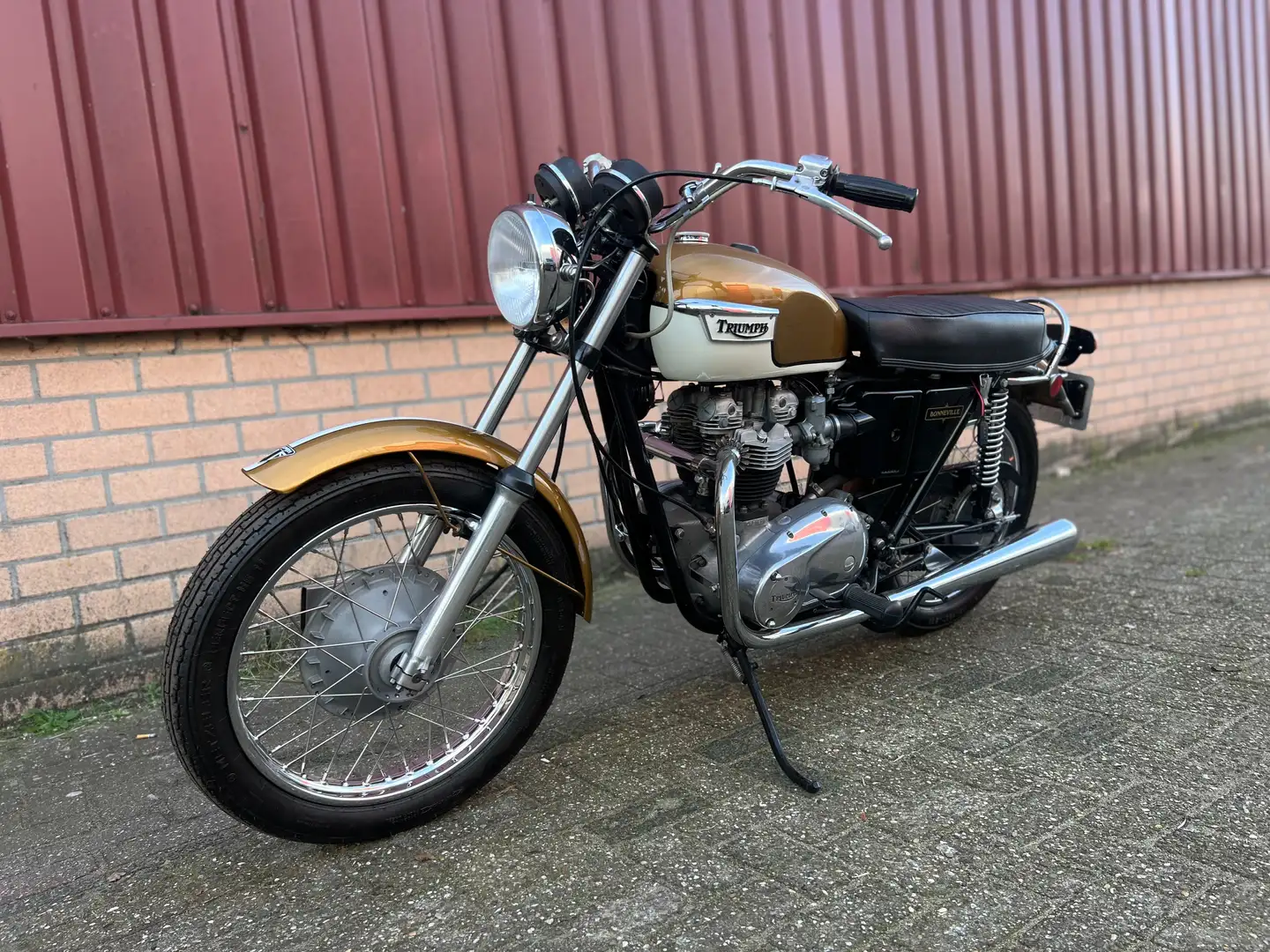 Triumph Bonneville T120 Arany - 1