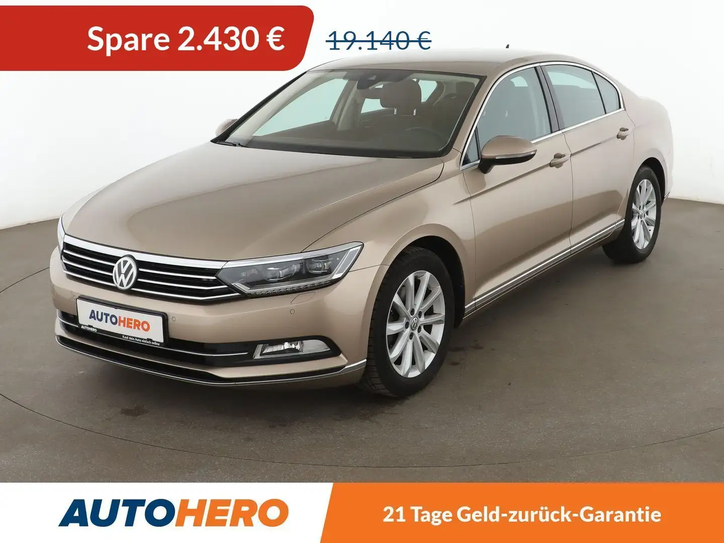 Volkswagen Passat 1.8 TSI Highline BlueMotion Aut.*NAVI*LED*ACC* Yellow - 1