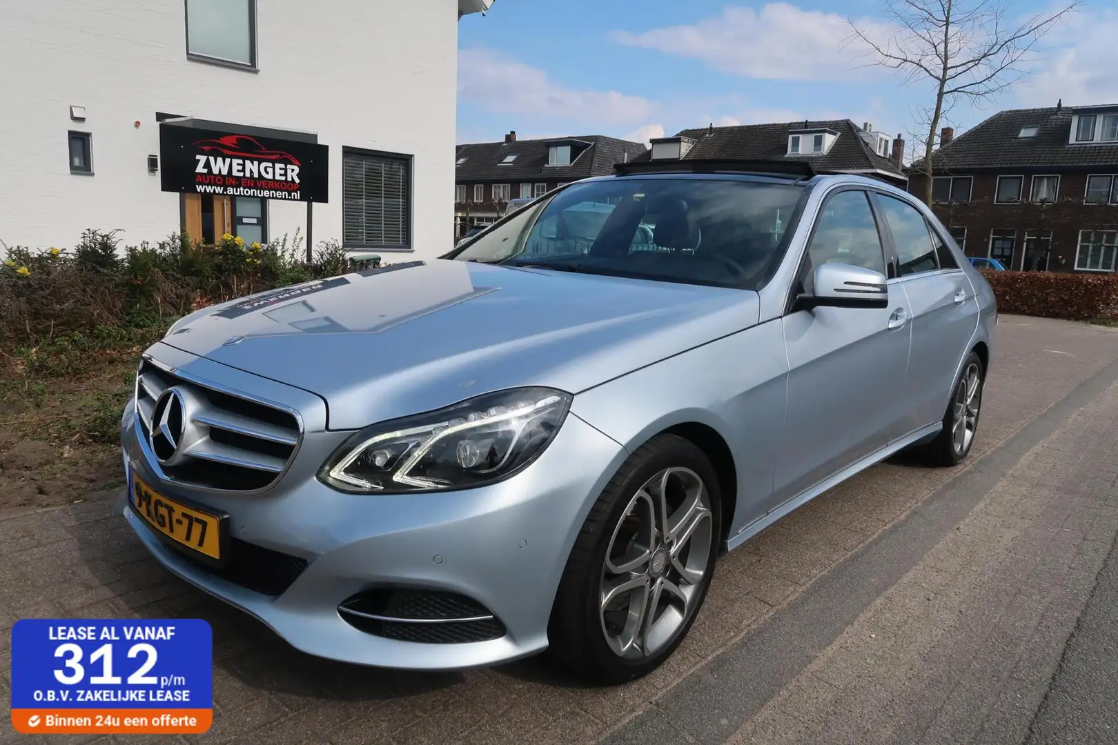 Mercedes-Benz E 200 Aut FACELIFT|PANORAMADAK|TREKHAAK|SPORT PAKKET|LED Gris - 1