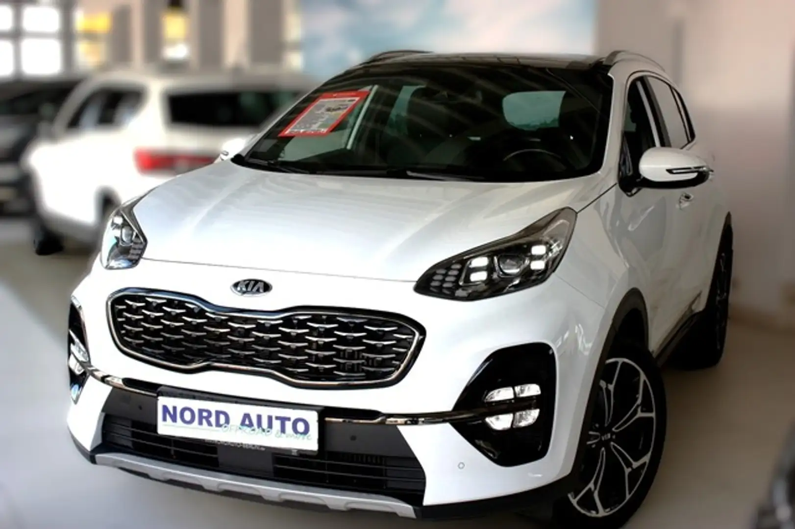 Kia Sportage 1.6 GT-Line 4x4 Leder/Navi/Pano/Standh. Weiß - 1