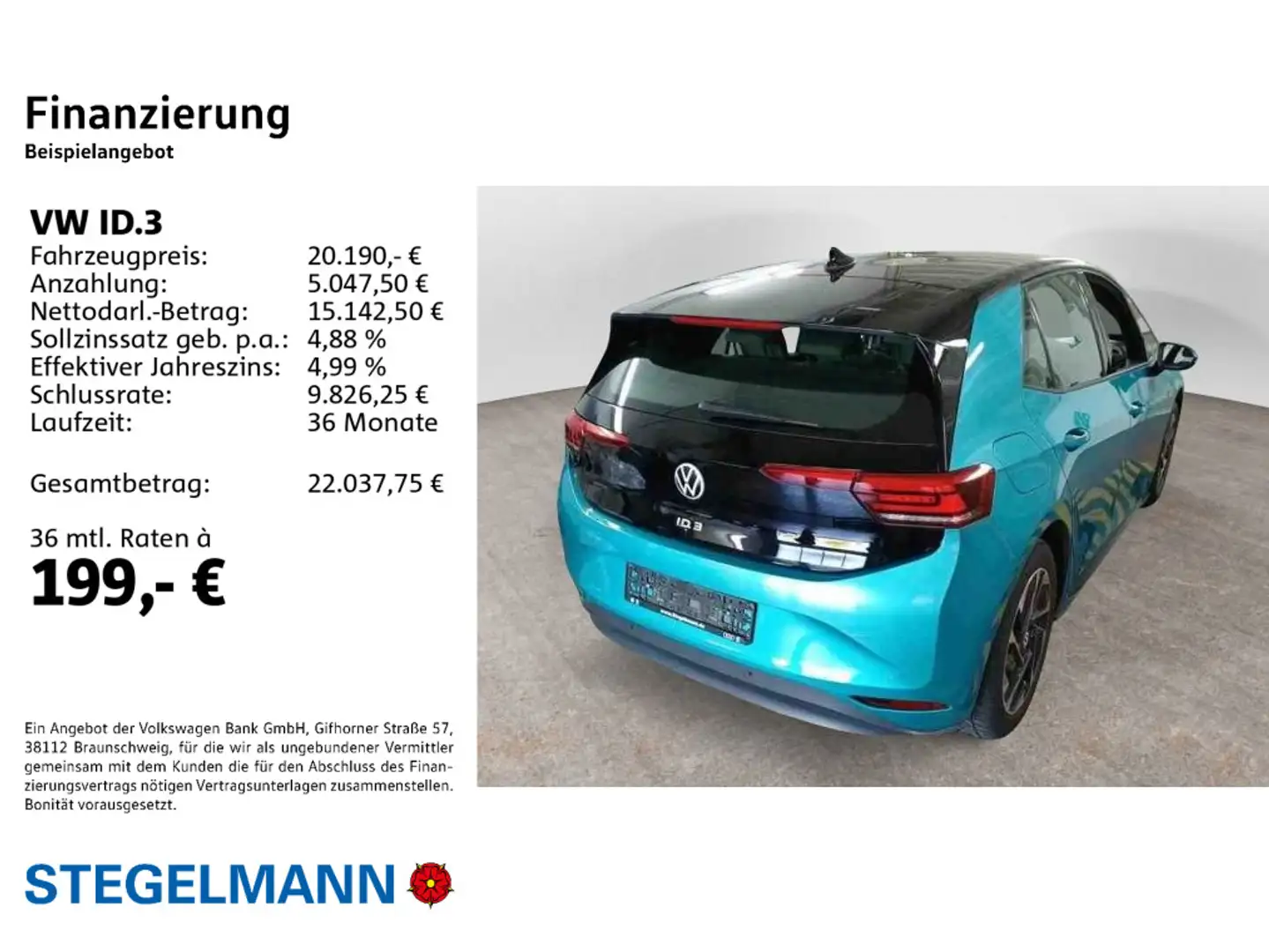 Volkswagen ID.3 Pro 150kW/58kWh *Navi*LED*ACC* Grün - 2