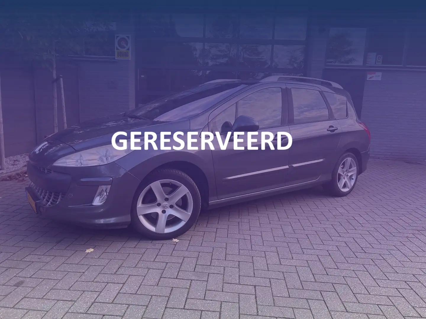 Peugeot 308 SW 1.6 THP XT PANORAMADAK/NAVI/PDC/APK Gris - 1