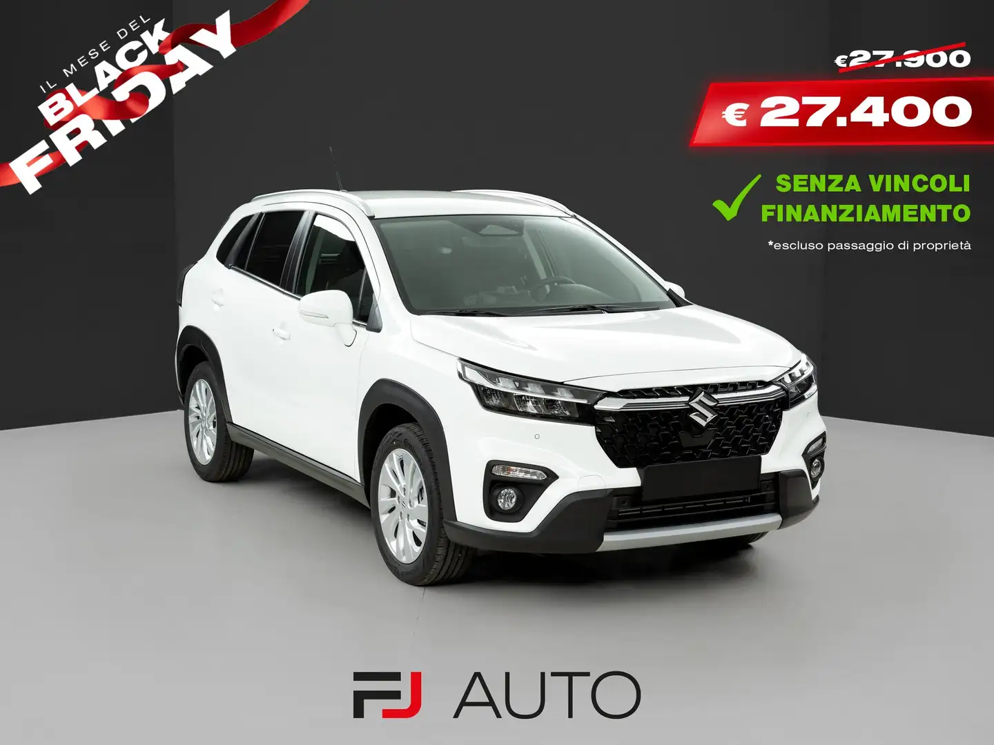 Suzuki S-Cross 1.4h Hybrid Top 4WD Allgrip 129cv Blanc - 1