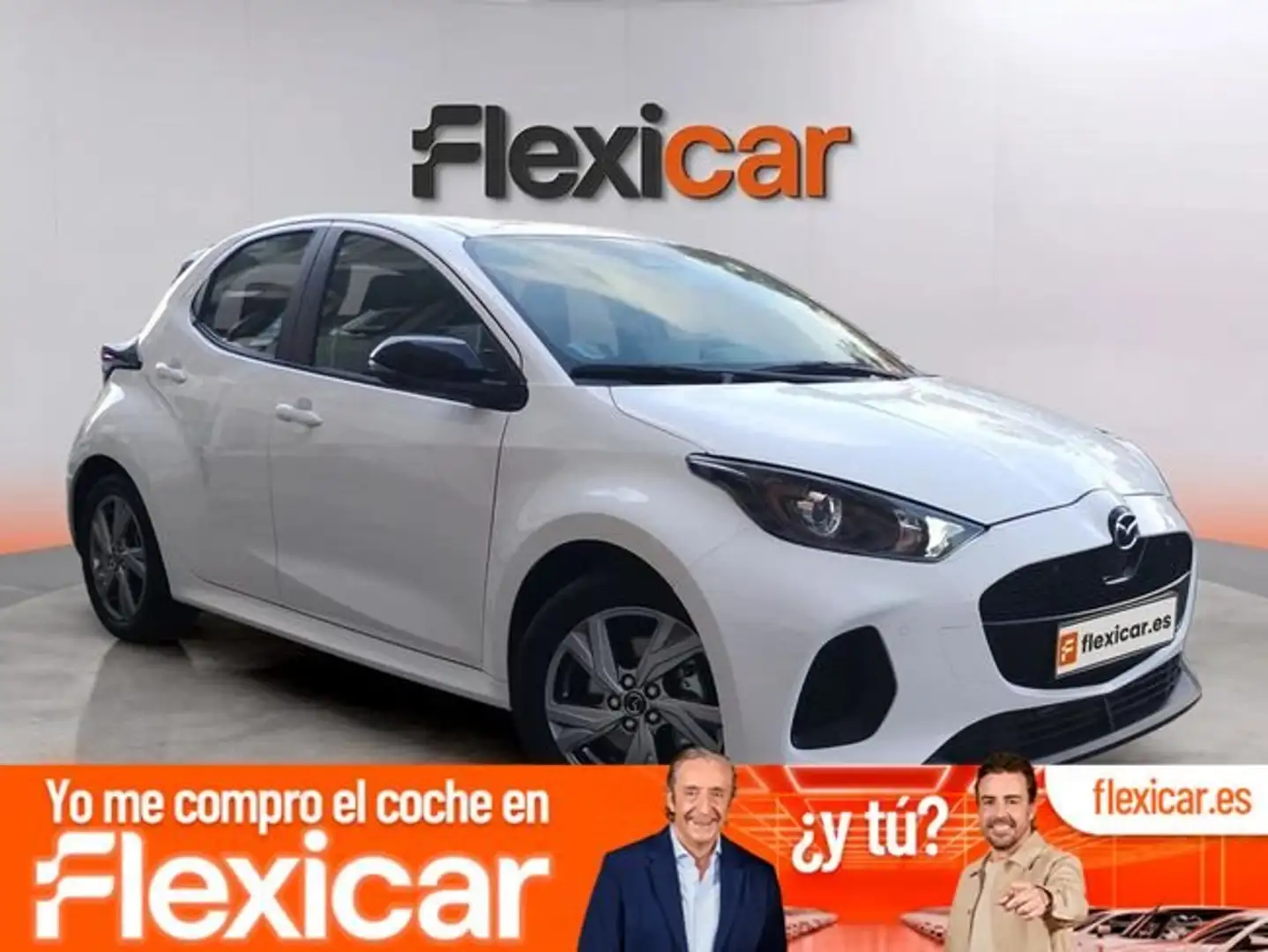 Mazda 2 Hybrid 1.5 Exclusive Line CVT 85kW Blanco - 1