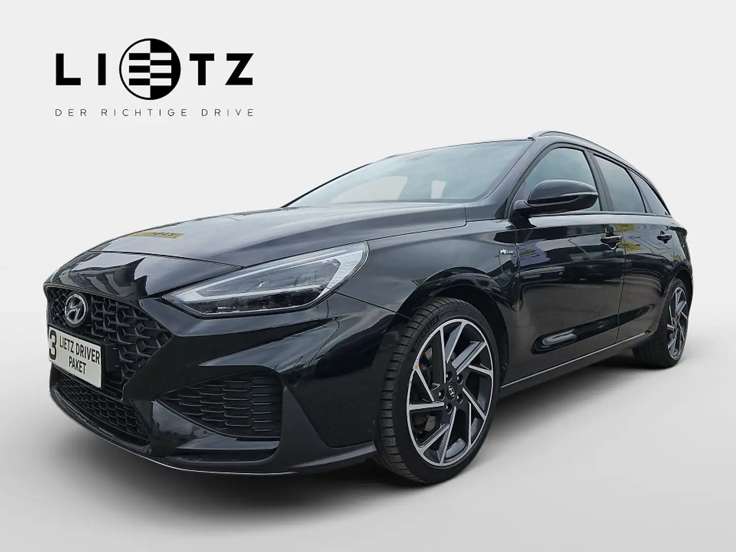 Hyundai i30 1,5 T-GDi 48 N-Line Schwarz - 1