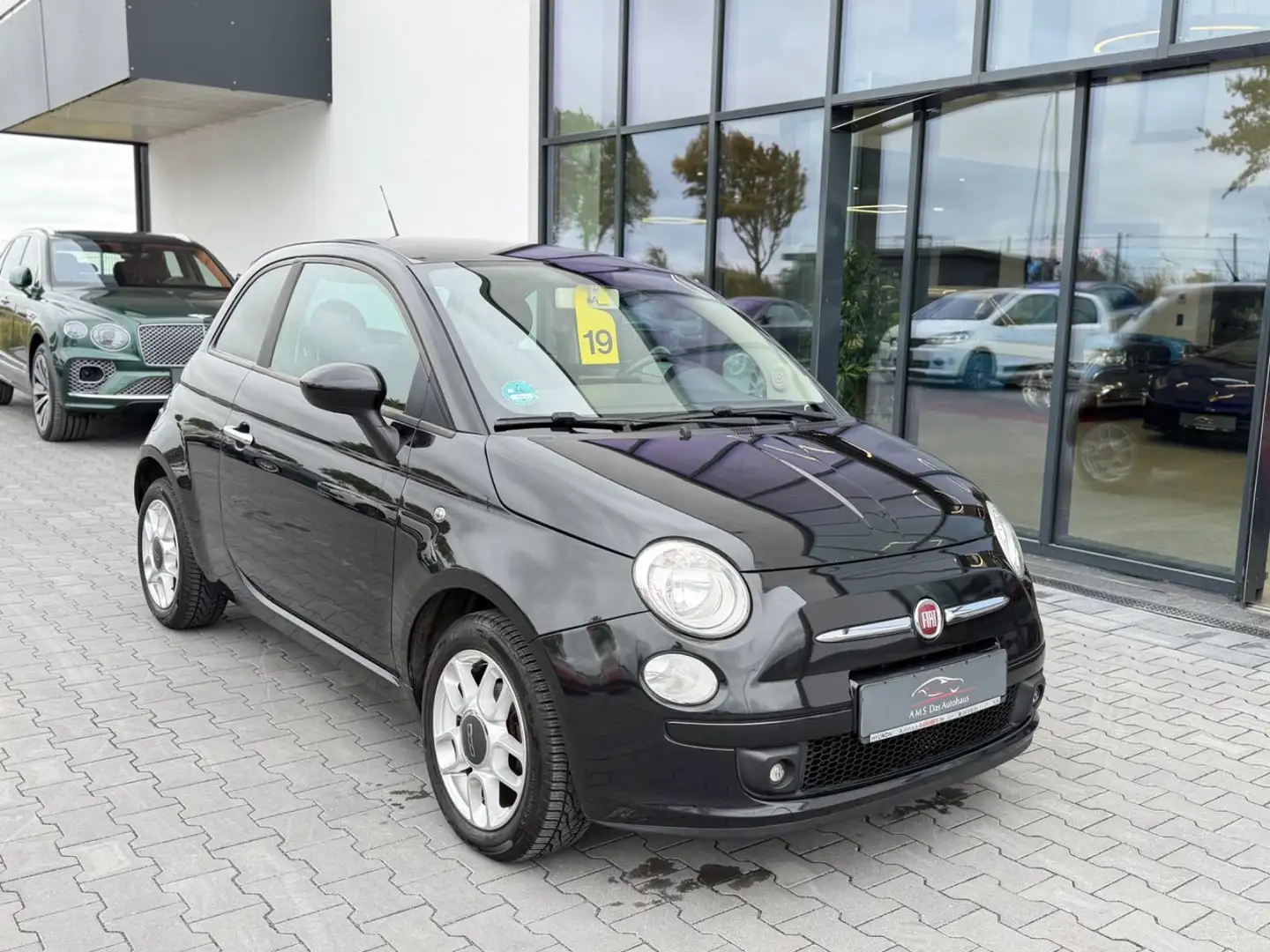 Fiat 500 Sport 1.3 JTD Leder Klima AppleCarplay Noir - 2