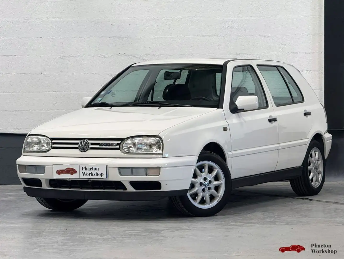 Volkswagen Golf 3 - 2.8i - 12V V6 VR6 - 1 ERE MAIN - MATCHING NUMB Blanc - 1