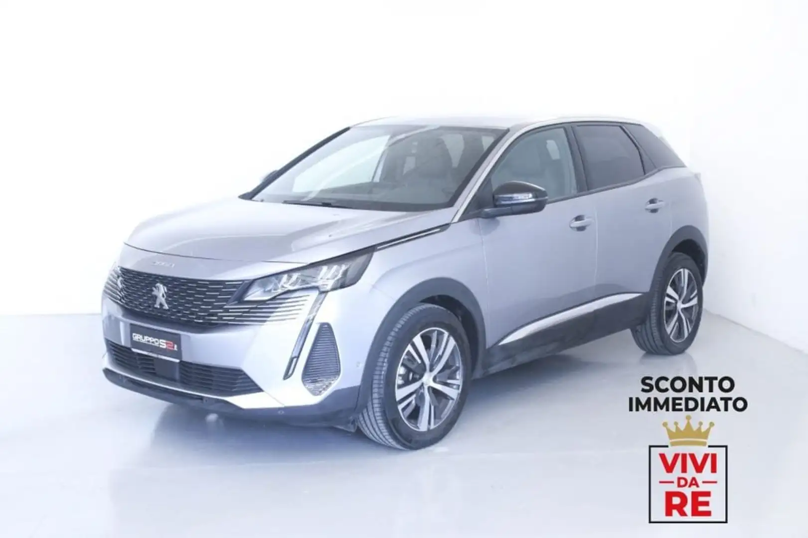 Peugeot 3008 Turbo 130 S&S EAT8 Allure Pack *SCONTO IMMEDIATO* Grigio - 1